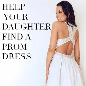 How to help your daughter find a flattering prom dress