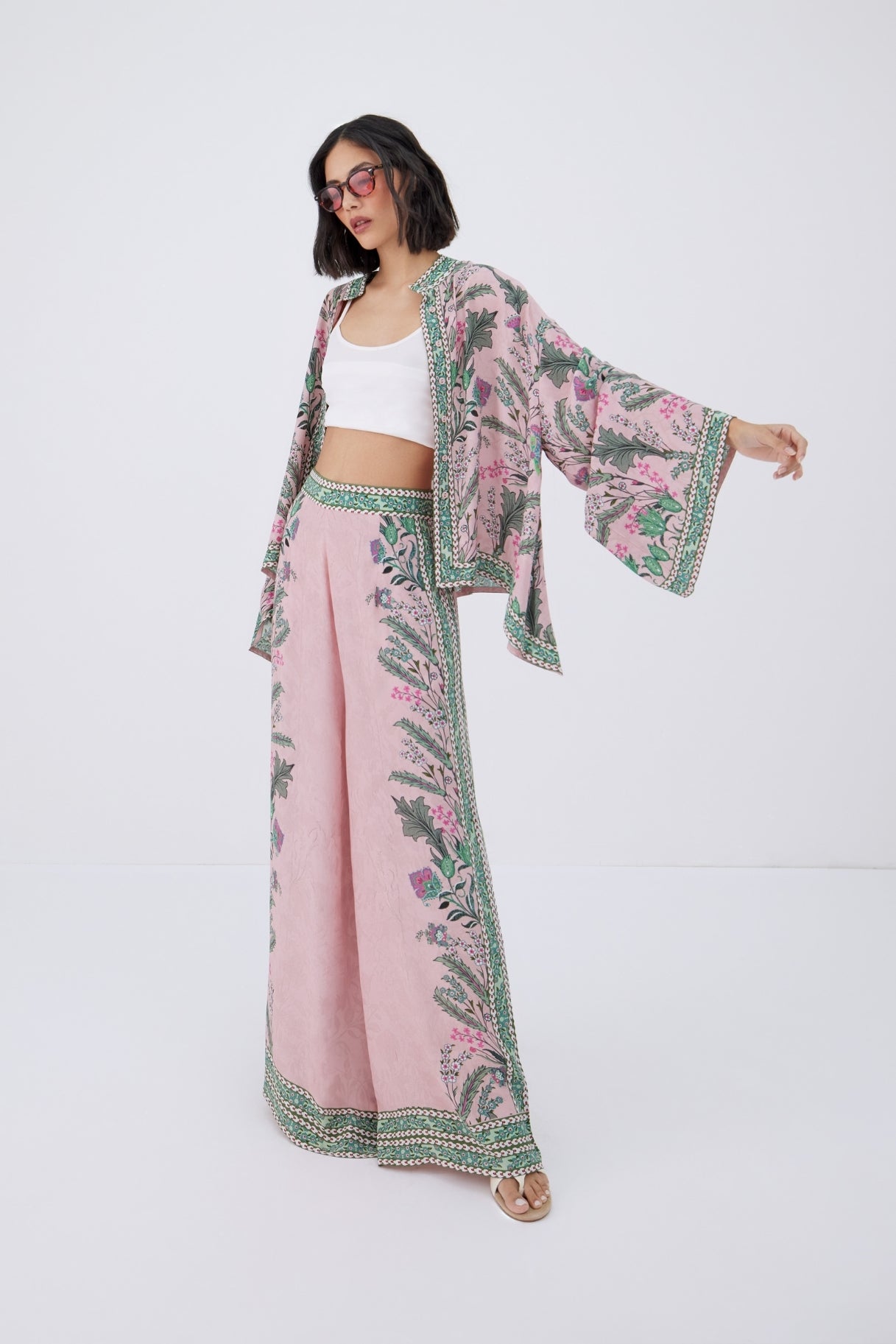 Raishma Studio Pink Ariyah Trousers