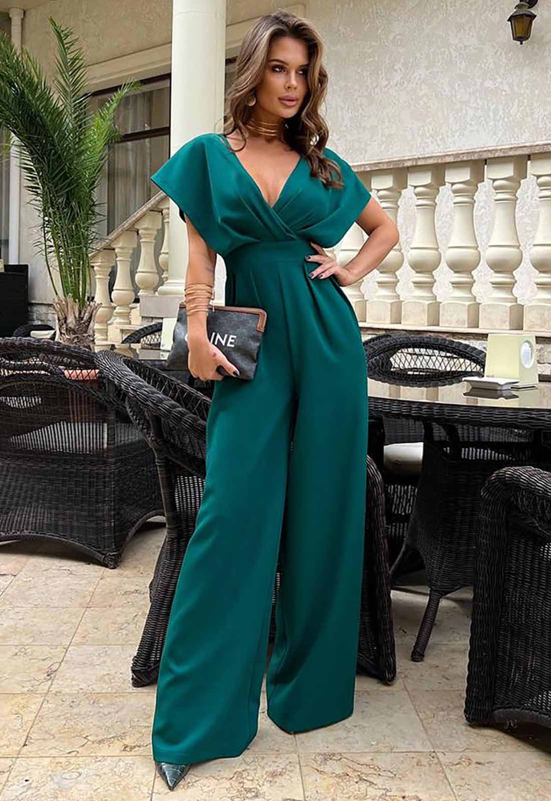LBD Exclusive Green Lucy Jumpsuit