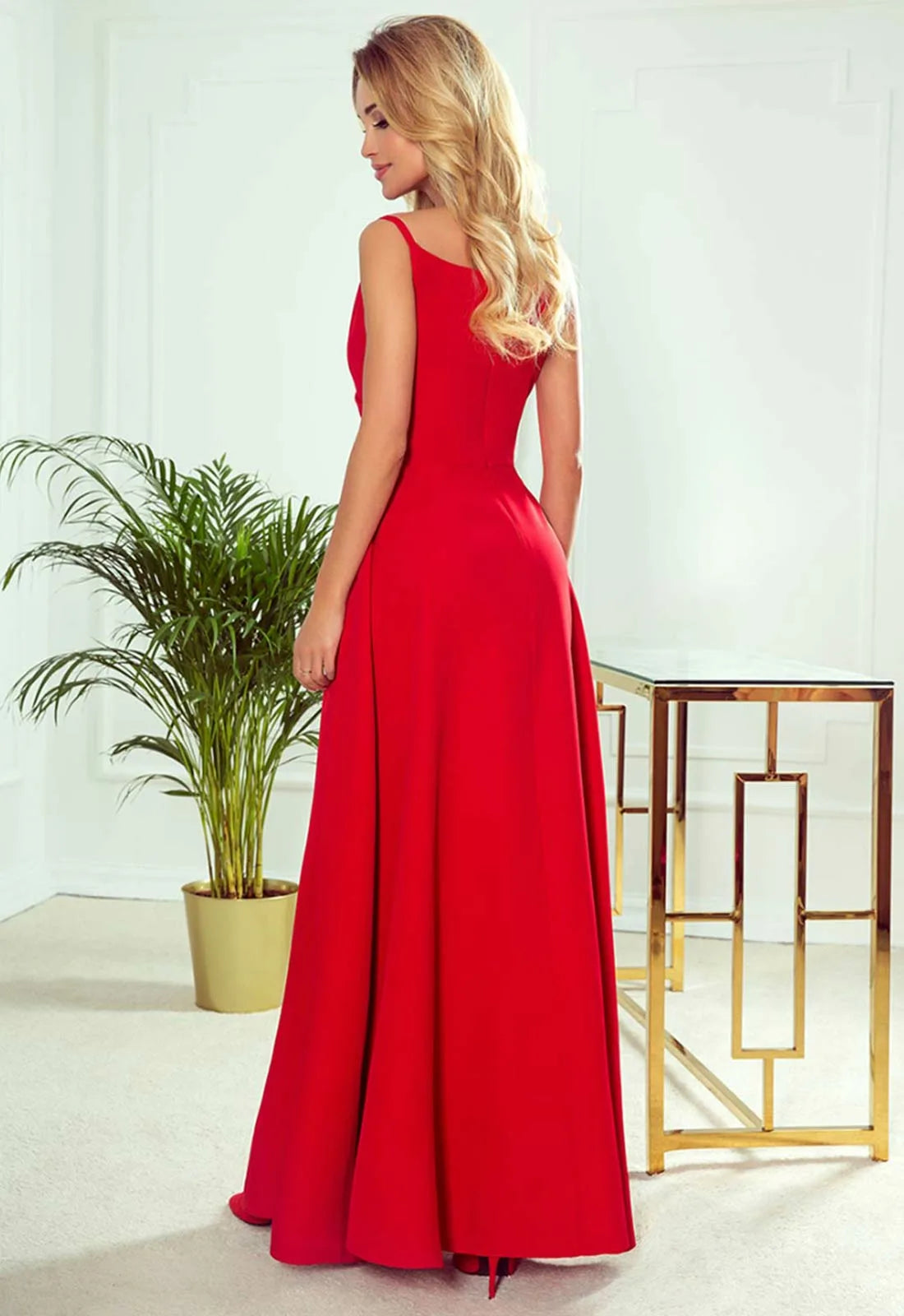 Red Chiara Evening Dress