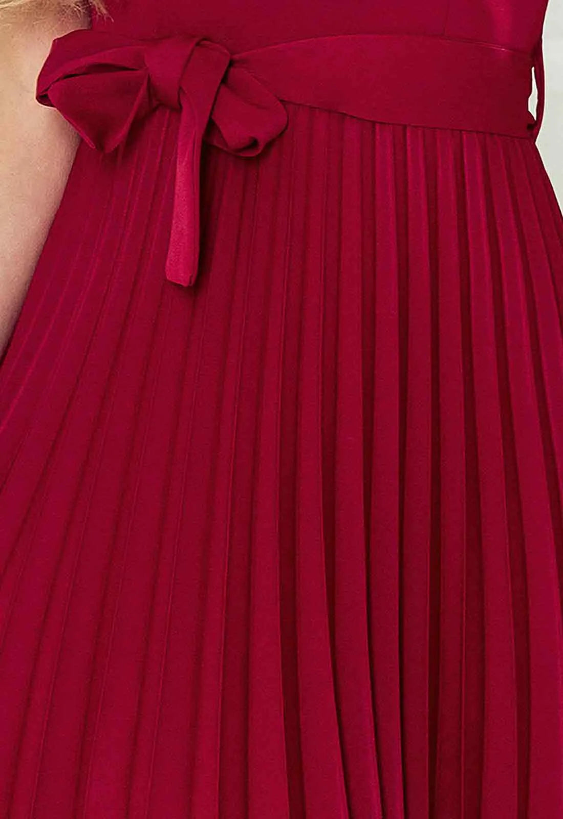 LBD Exclusive Burgundy Lila Cocktail Dress-116872