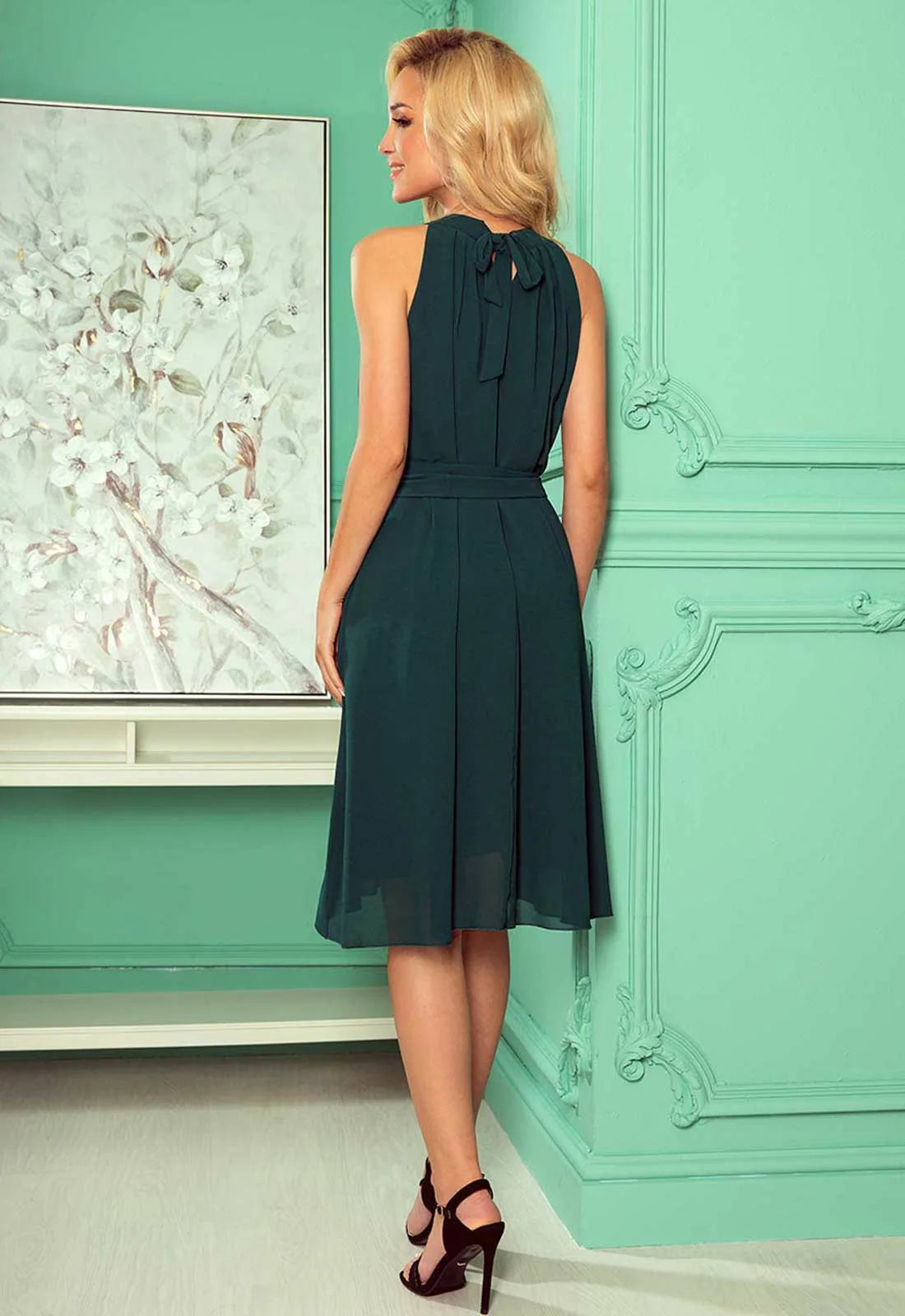 LBD Exclusive Green Alize Cocktail Dress-109529