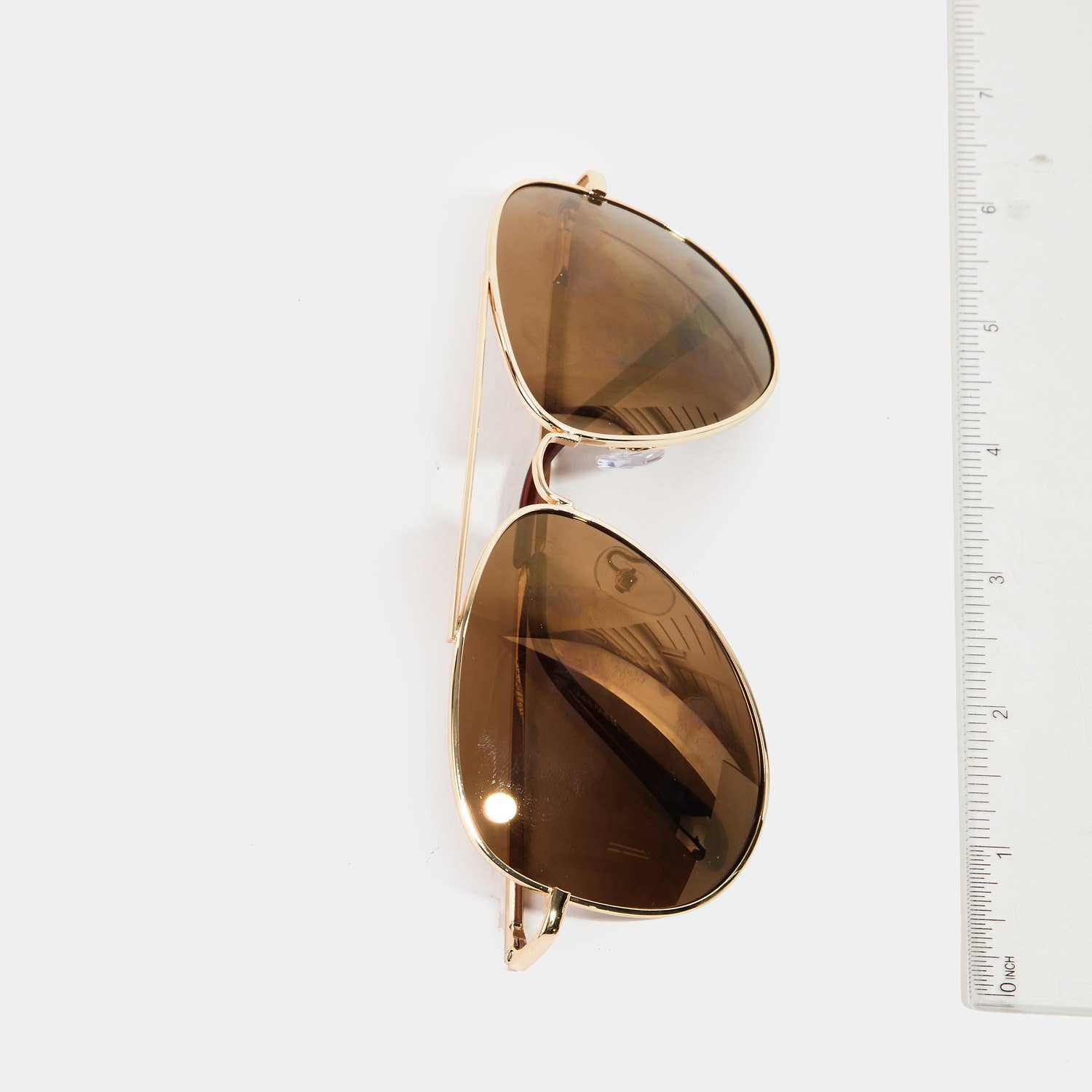 Double Bridge Aviator Sunglasses: ASSORTED