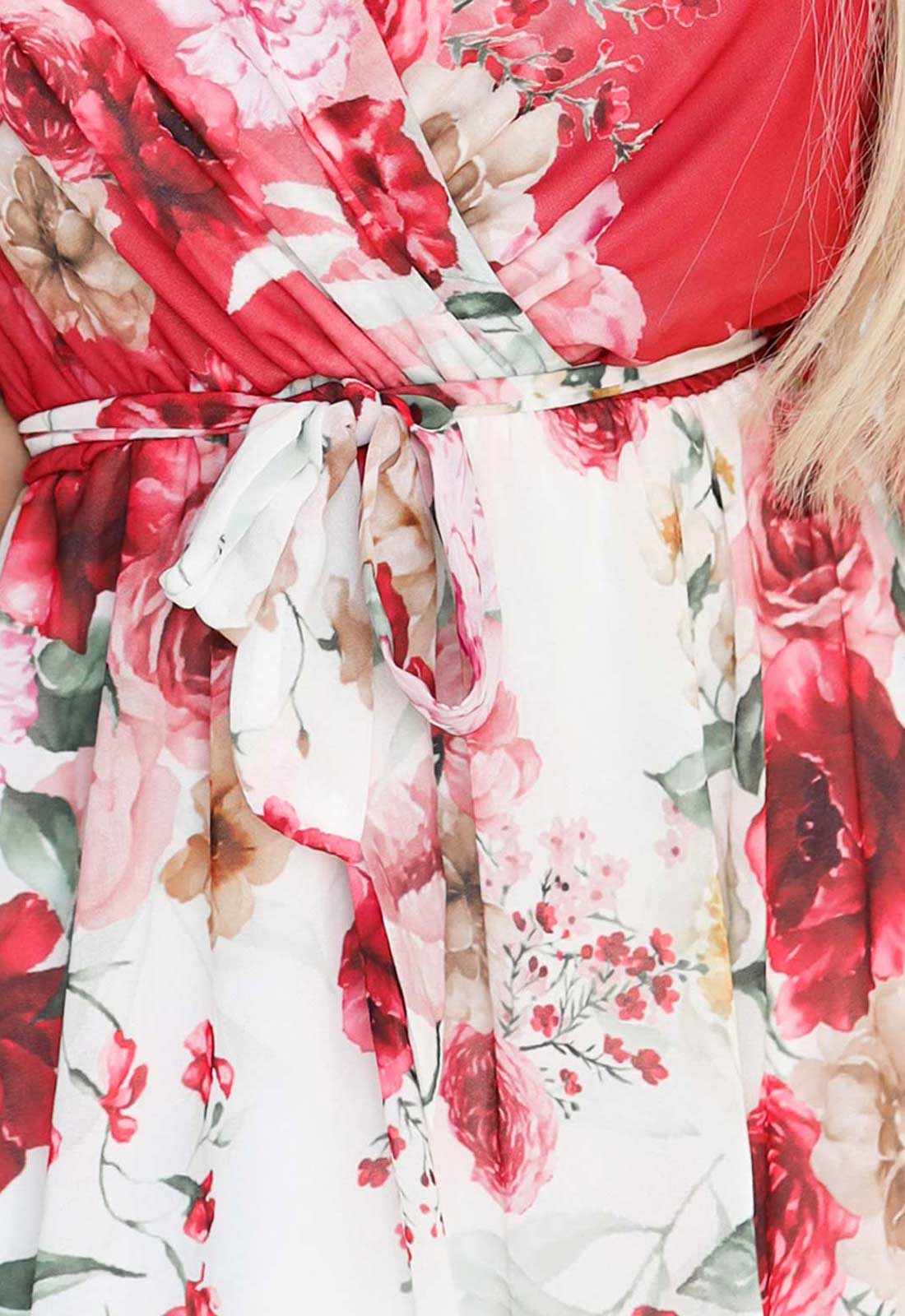 LBD Exclusive Flo Wrap Floral Dress