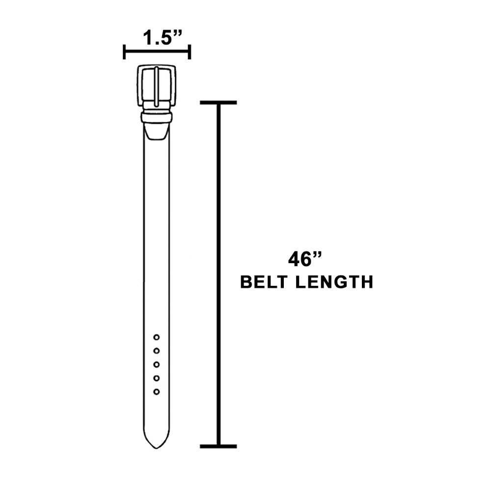 Soul Of Sita Western Braided Concho Buckle Vegan Leather Belt: Sdbr