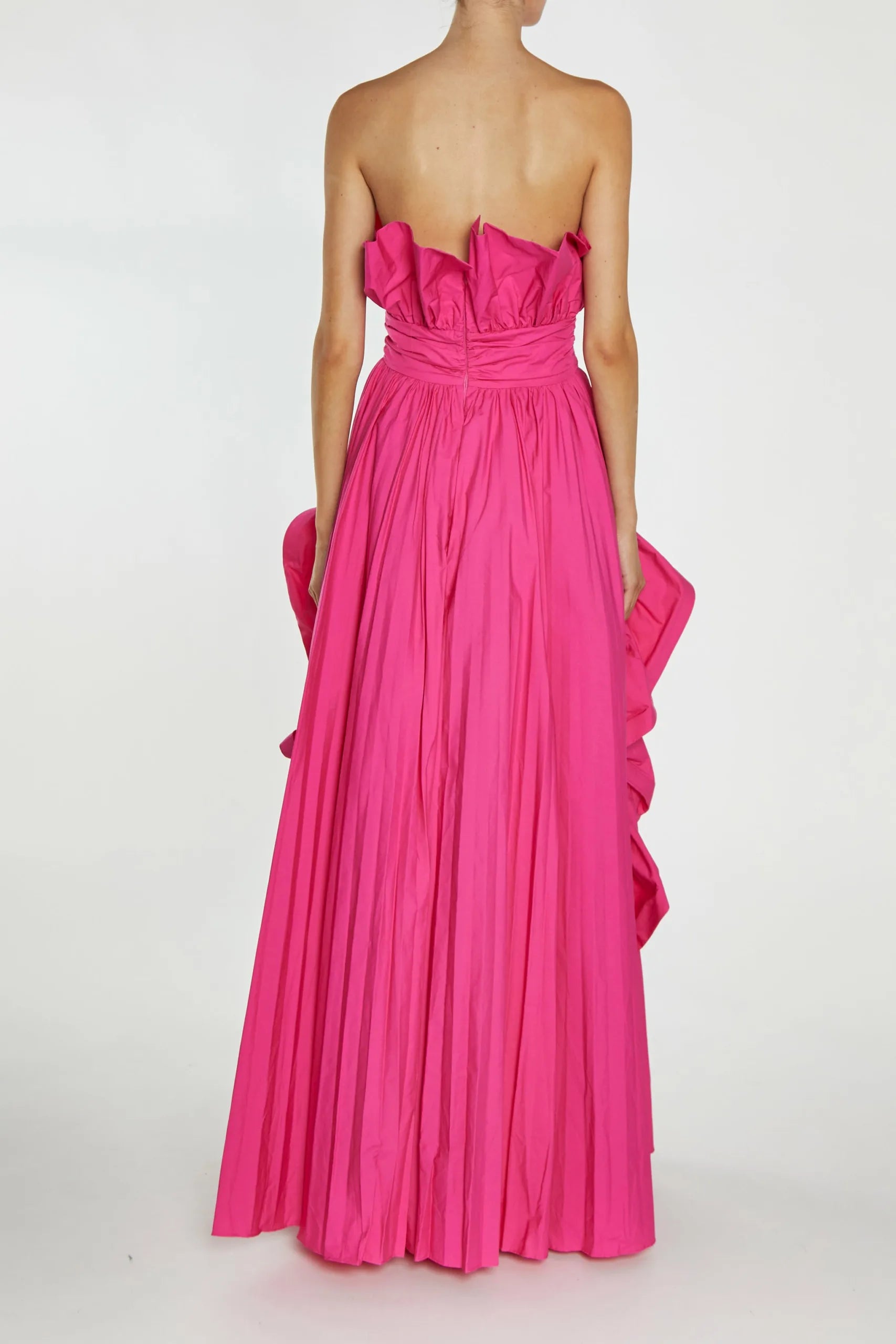 True Decadence Pink Clarissa Ruffle Dress