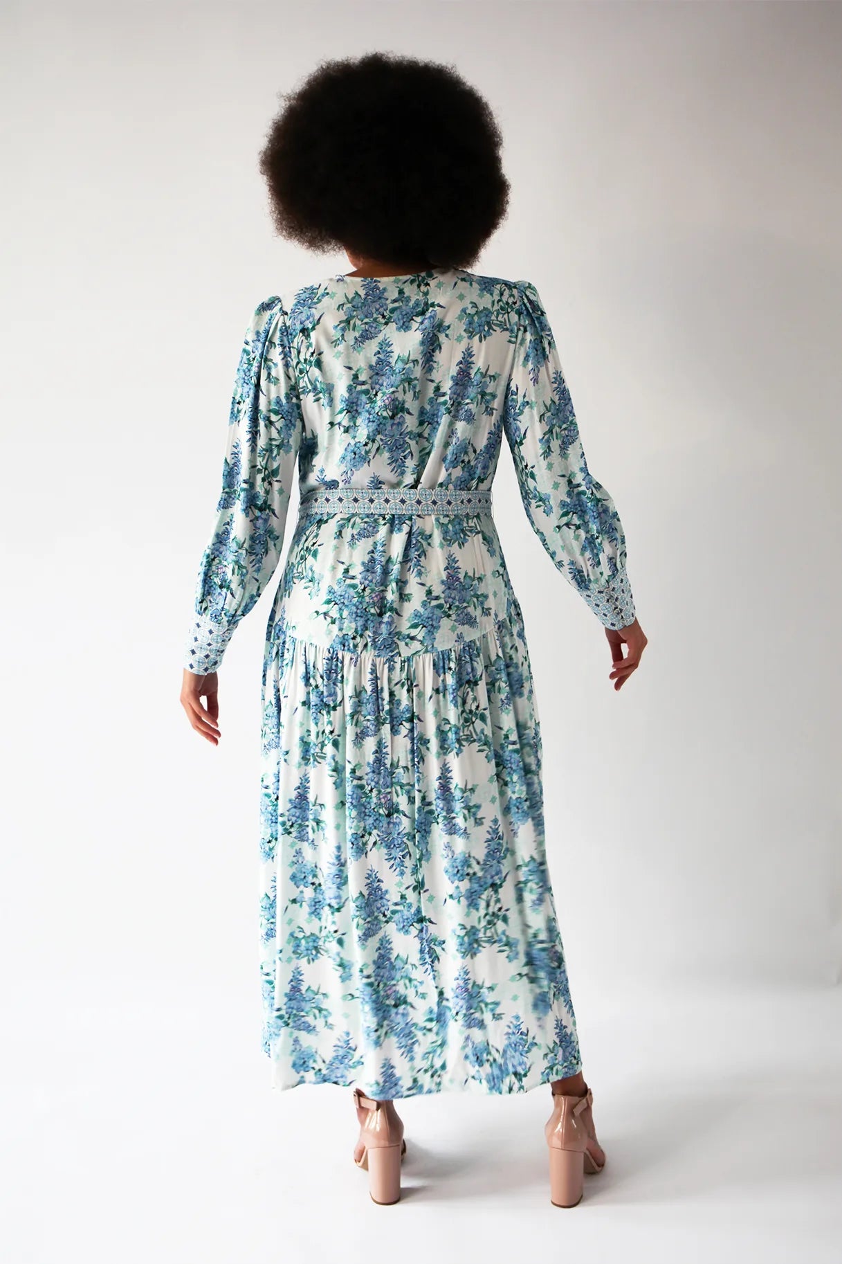 Raishma studio blue aaliyah dress