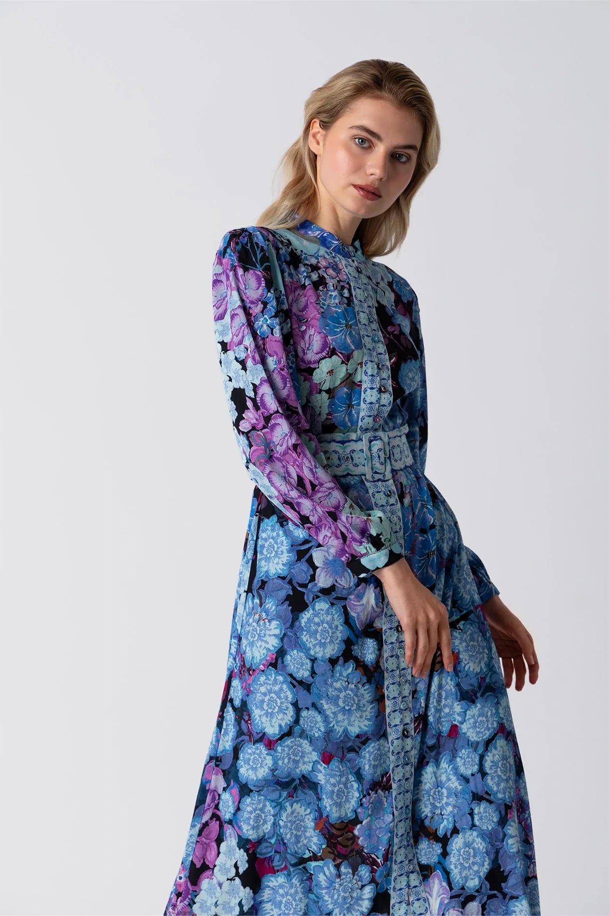Raishma Studio Blue Amara Dress