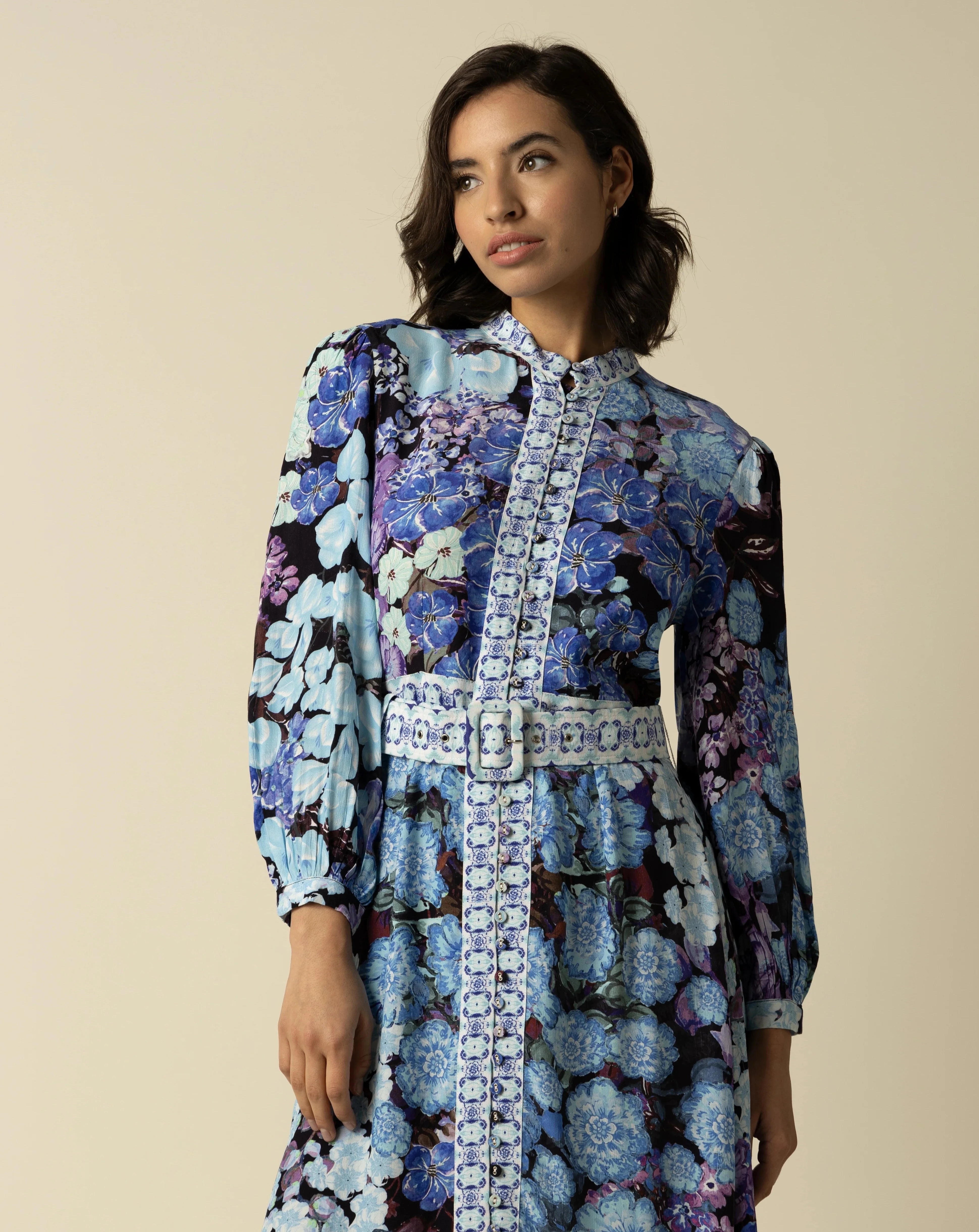 Raishma Studio Blue Amara Dress