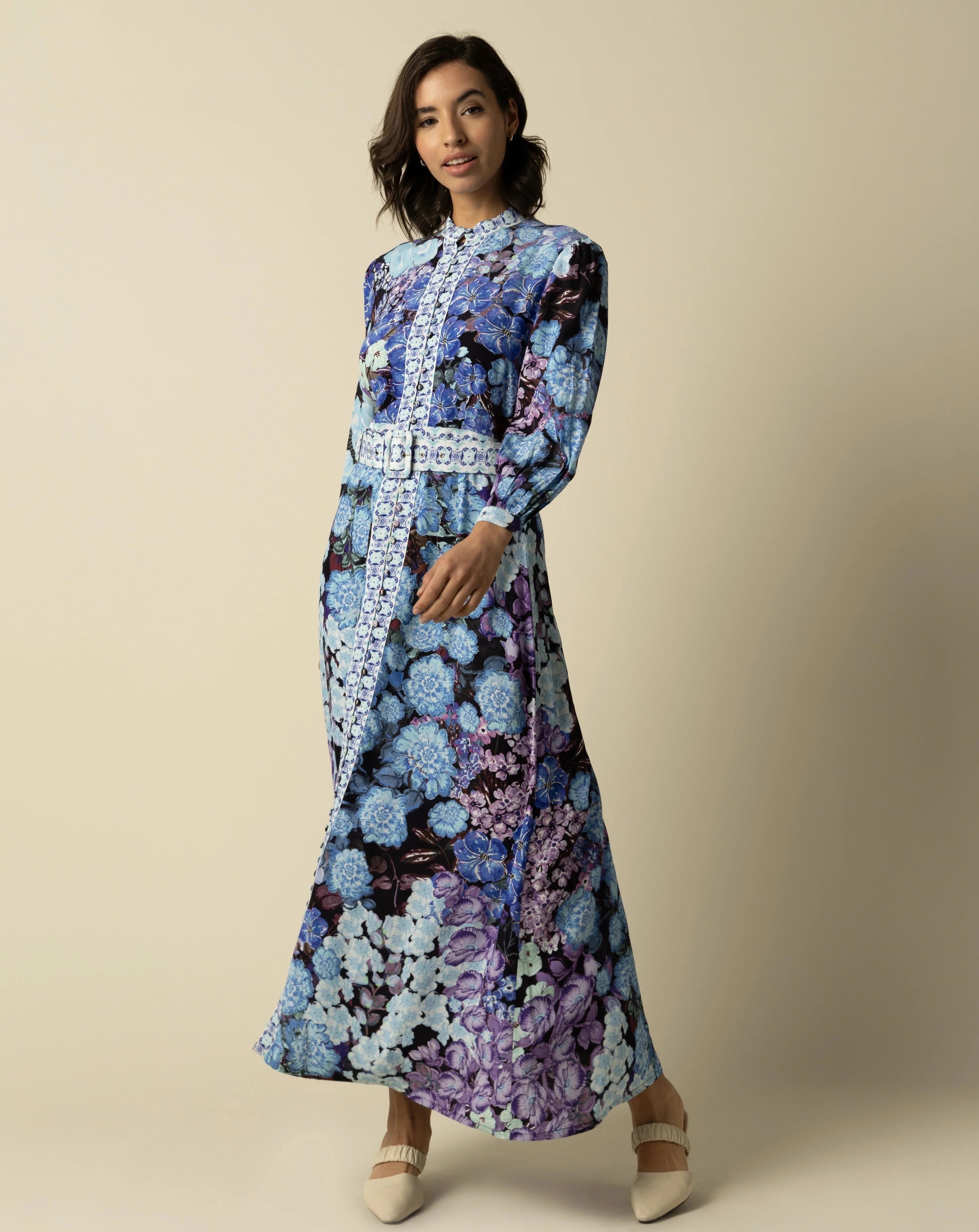 Raishma Studio Blue Amara Dress