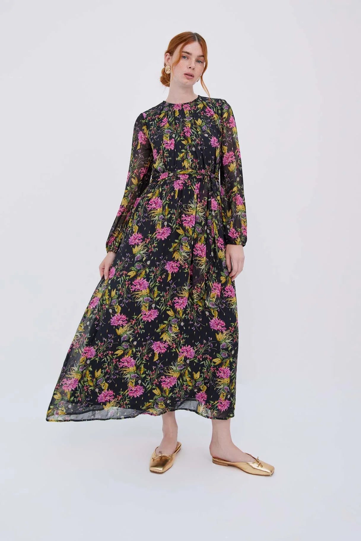 Raishma Studio Black Annalise Dress