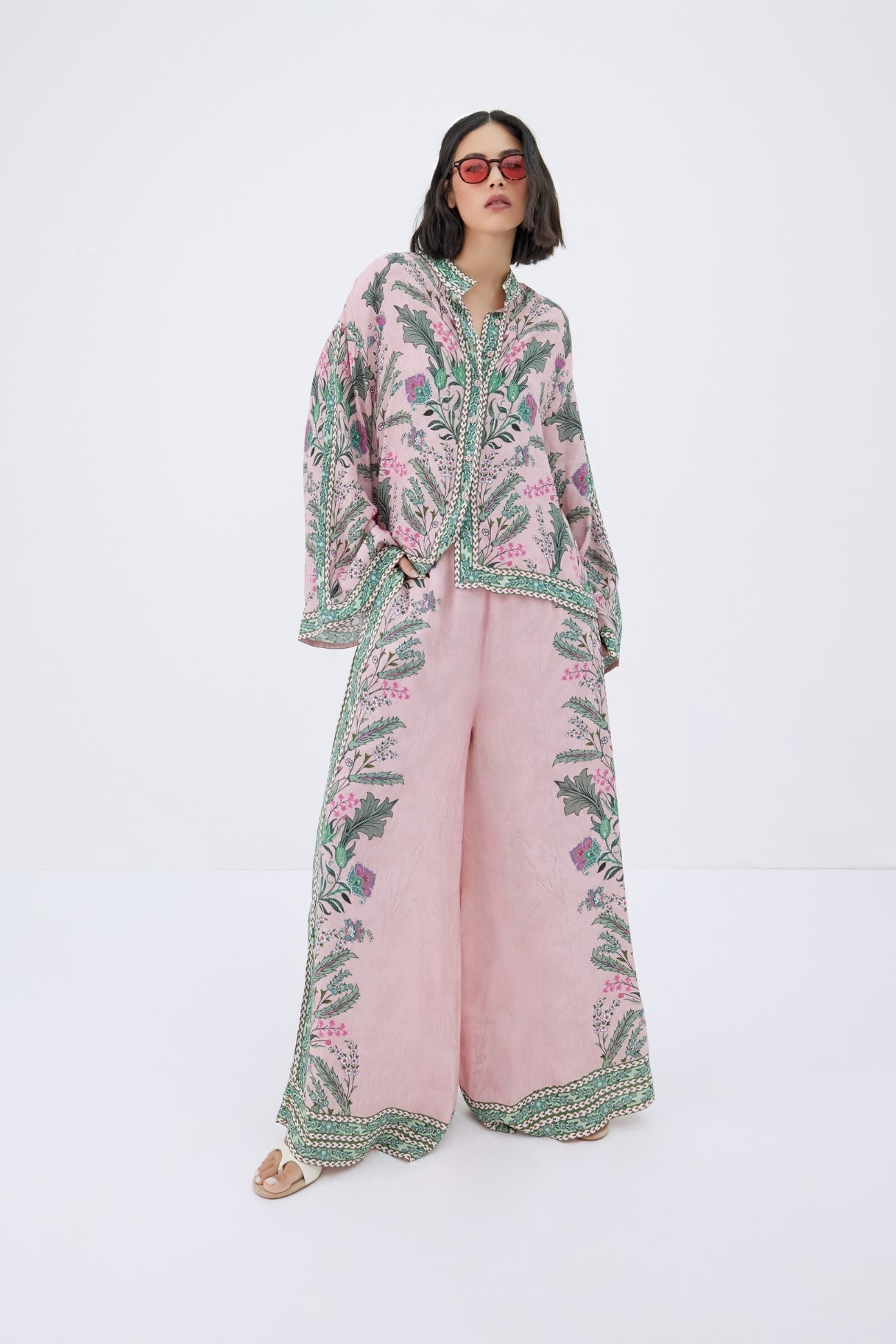 Raishma Studio Pink Ariyah Shirt
