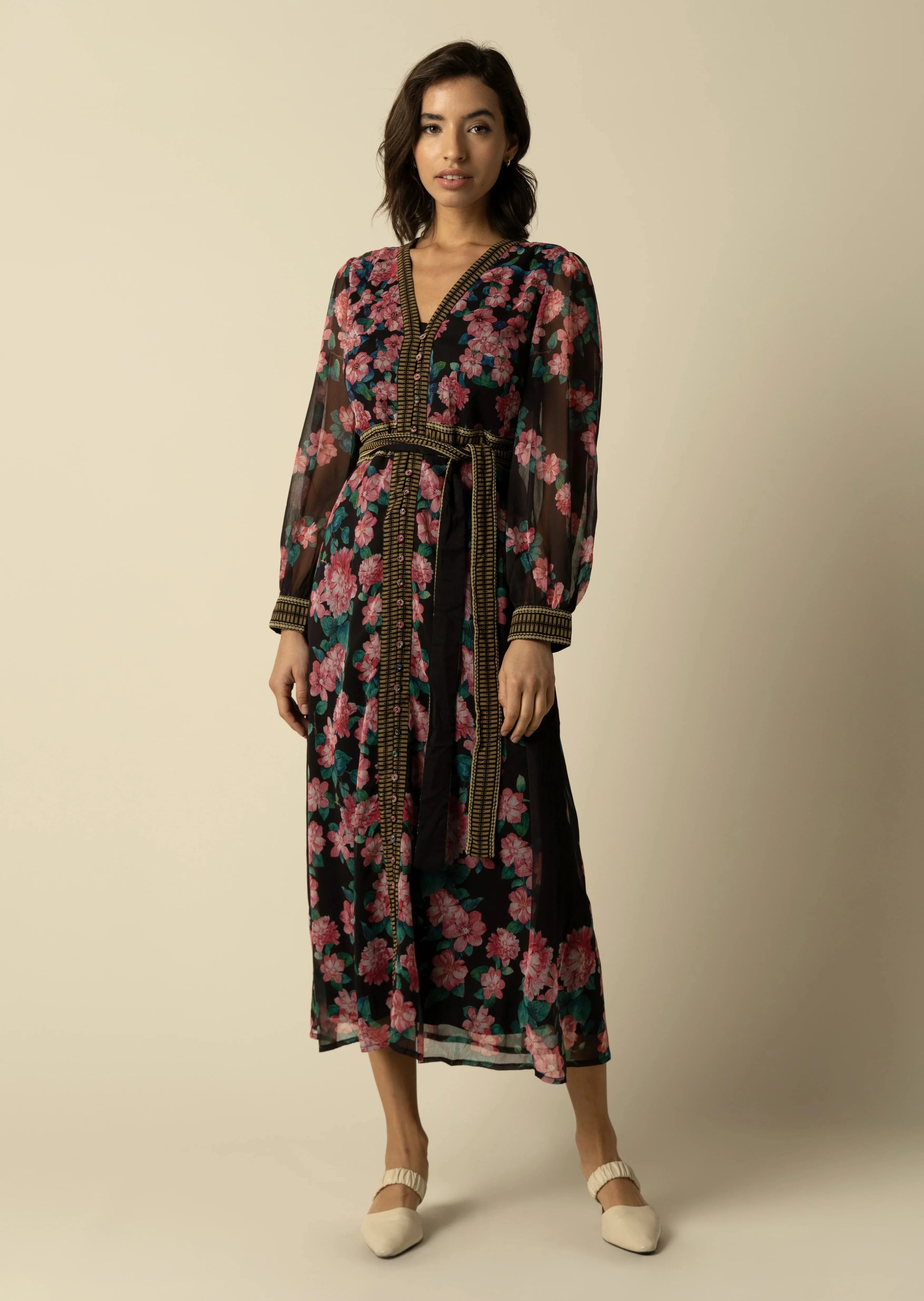 Raishma Studio Black Athena Dress