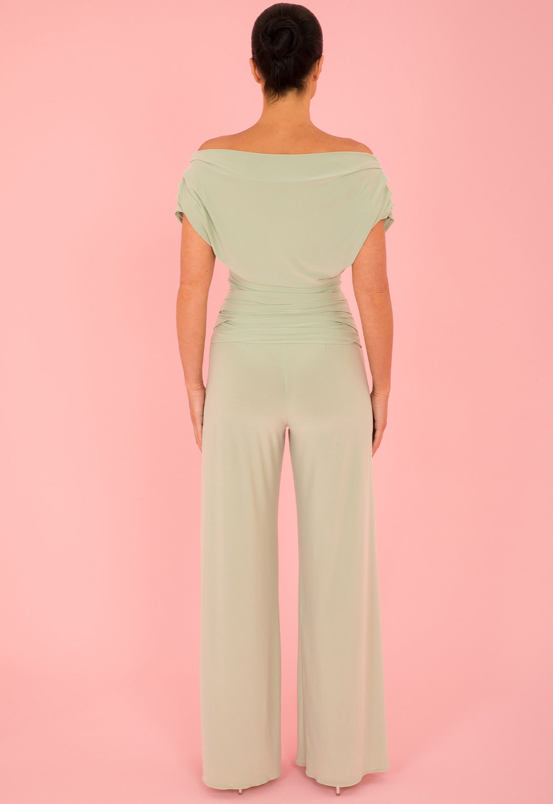 Atom Label Powder Blue Carbon Jumpsuit