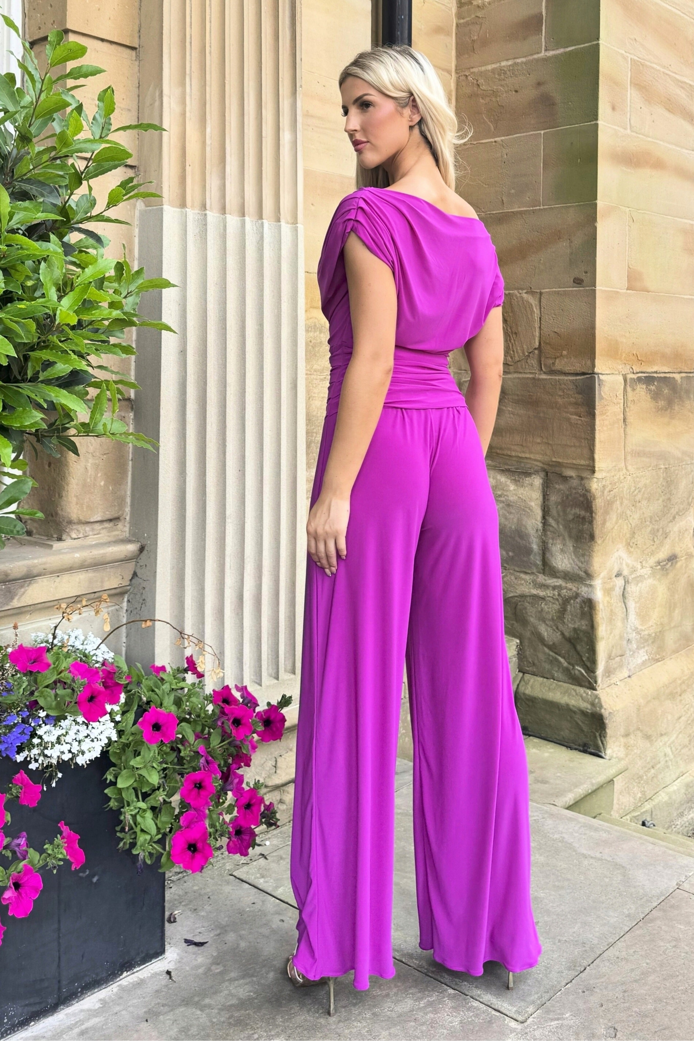 Atom Label Magenta D2 Ss26 Carbon Jumpsuit