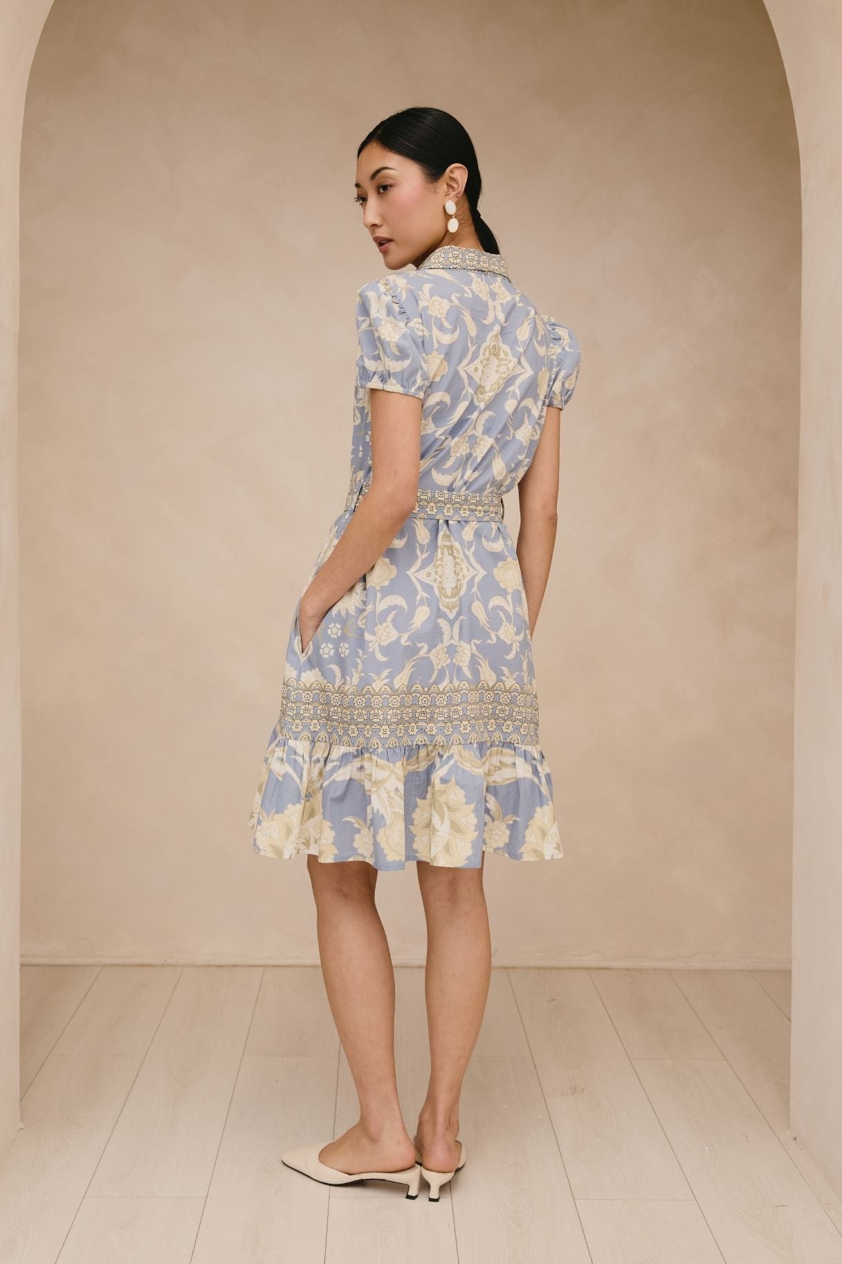 Raishma Studio Blue Etta Dress