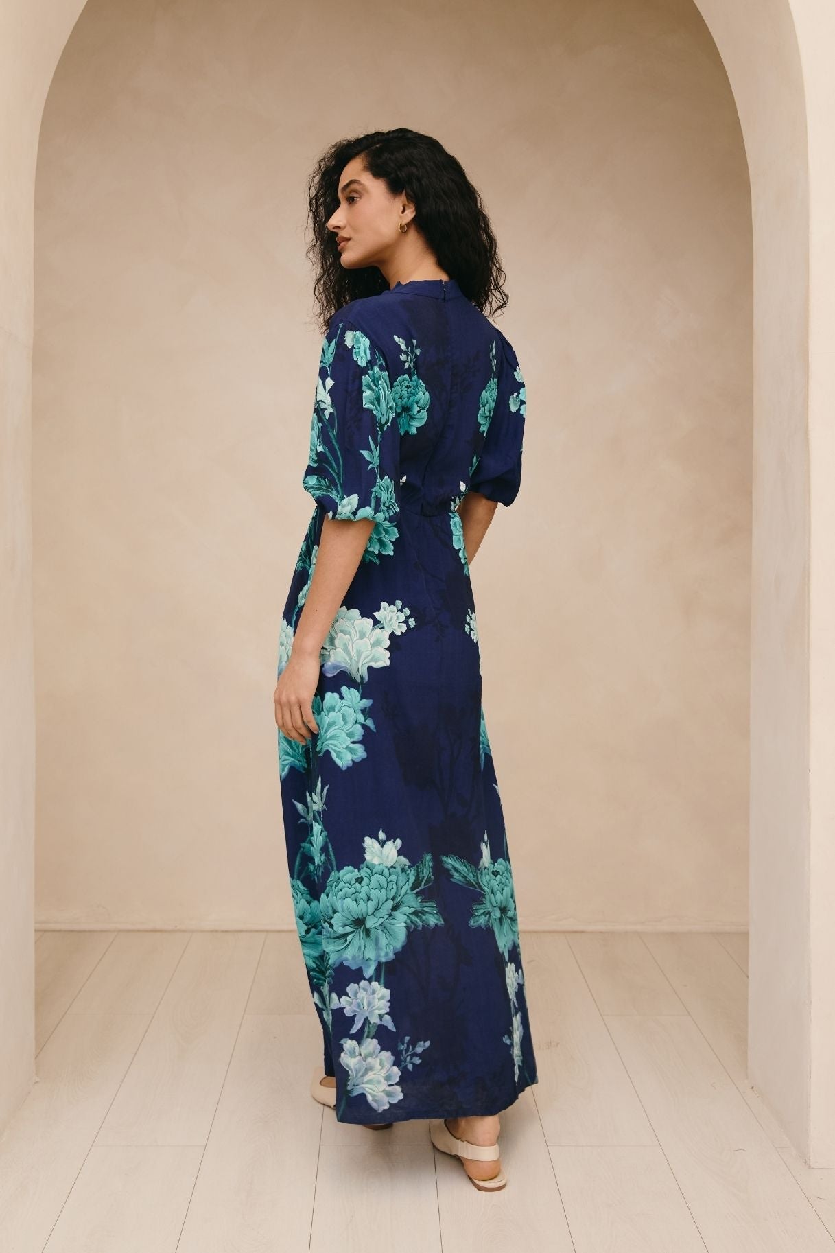Raishma Studio Navy Frankie Navy Dress