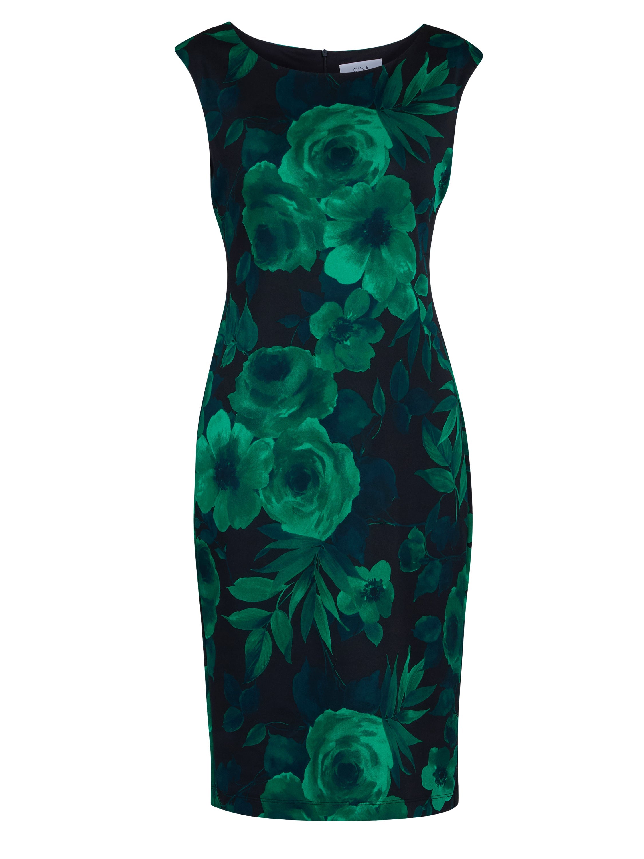 Gina Bacconi Emerald Candice Floral Dress