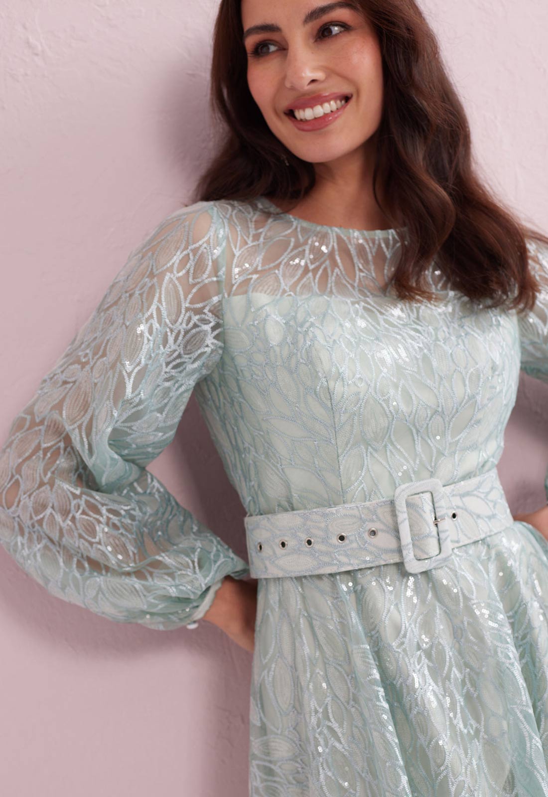 Samantha Jane Mint Grace Cocktail Dress