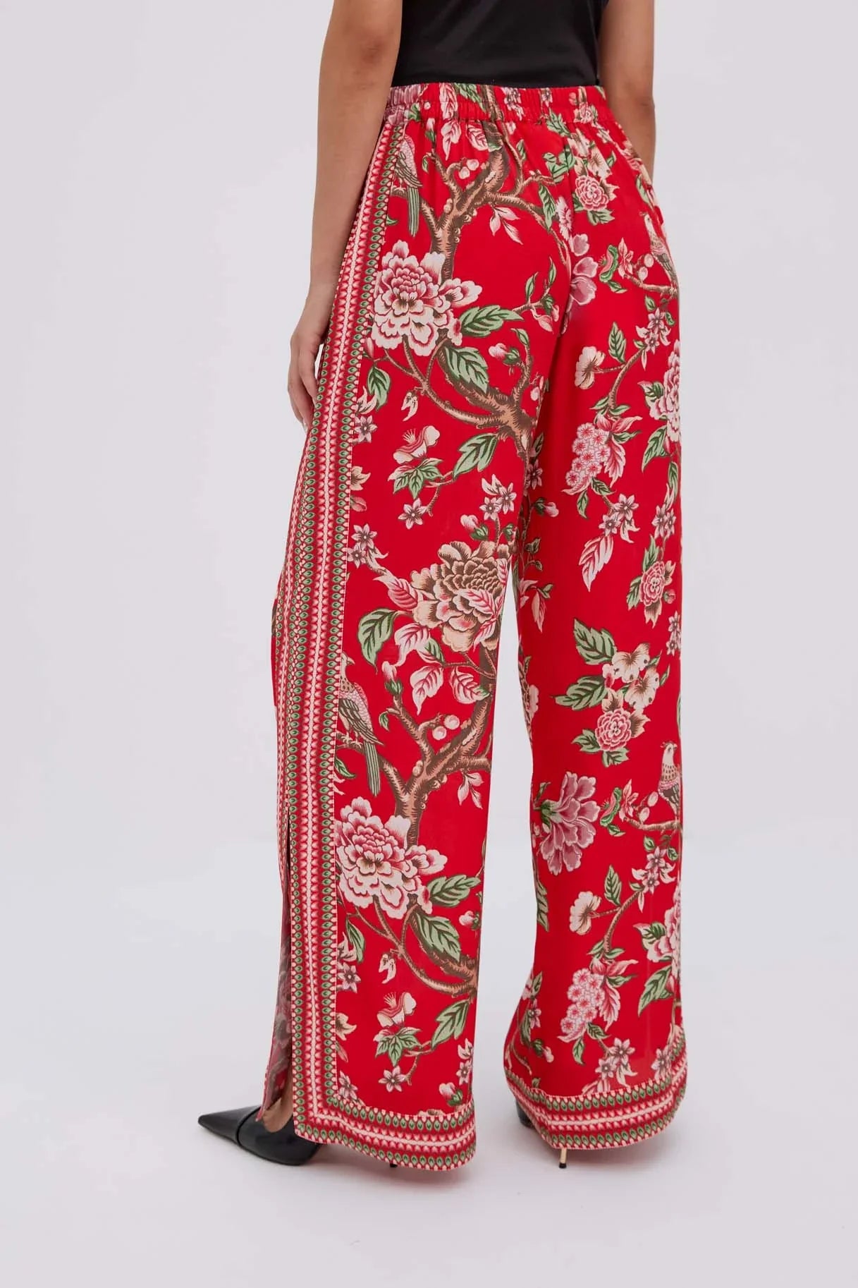 Raishma Studio Red Hallie Trousers