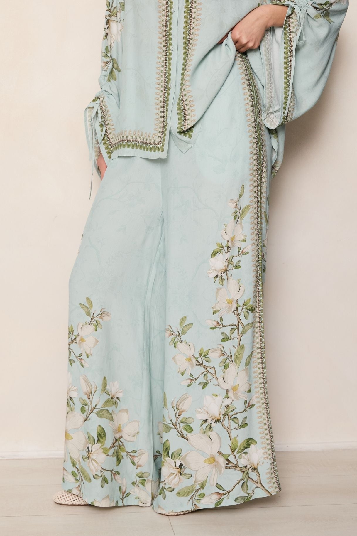 Raishma Studio Blue Hilda Blue Trousers