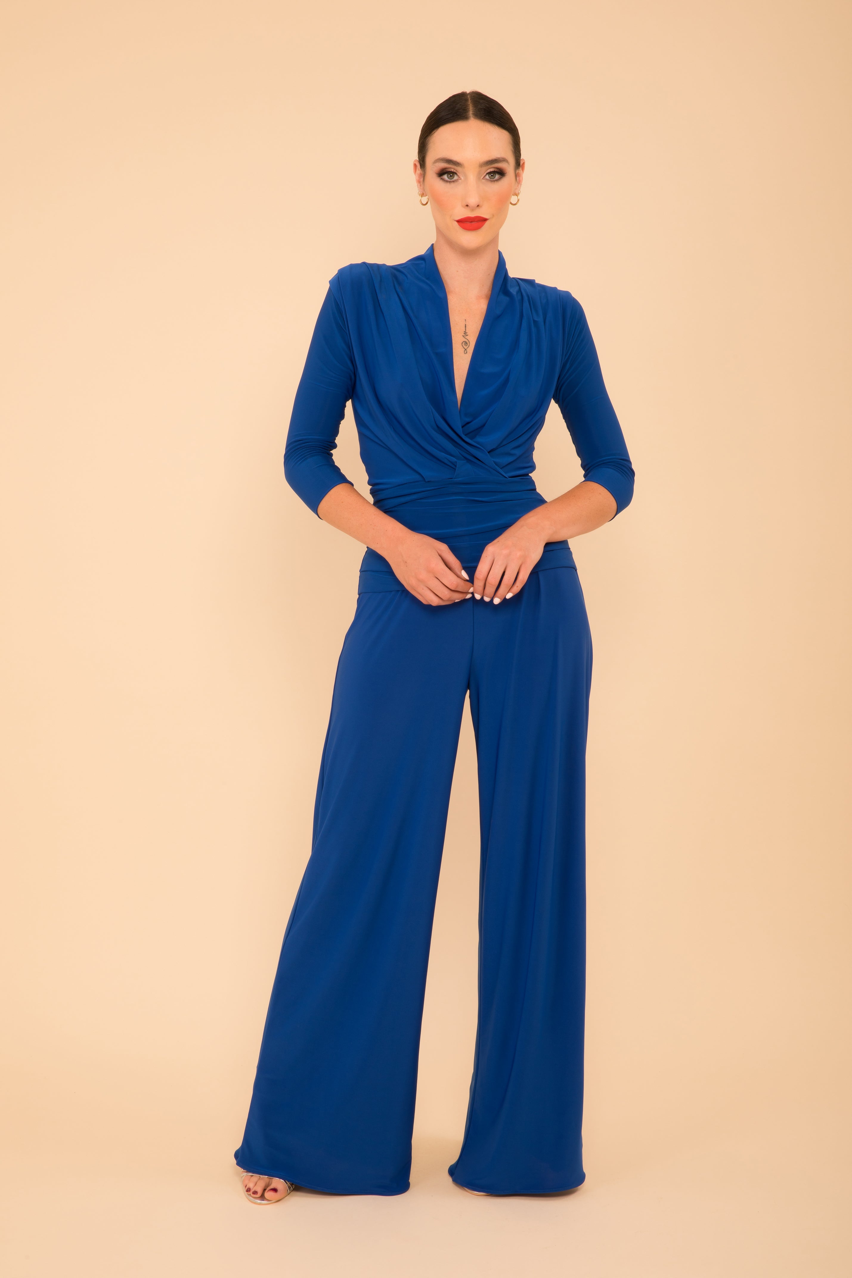 Atom Label Cobalt Blue Uranium Jumpsuit