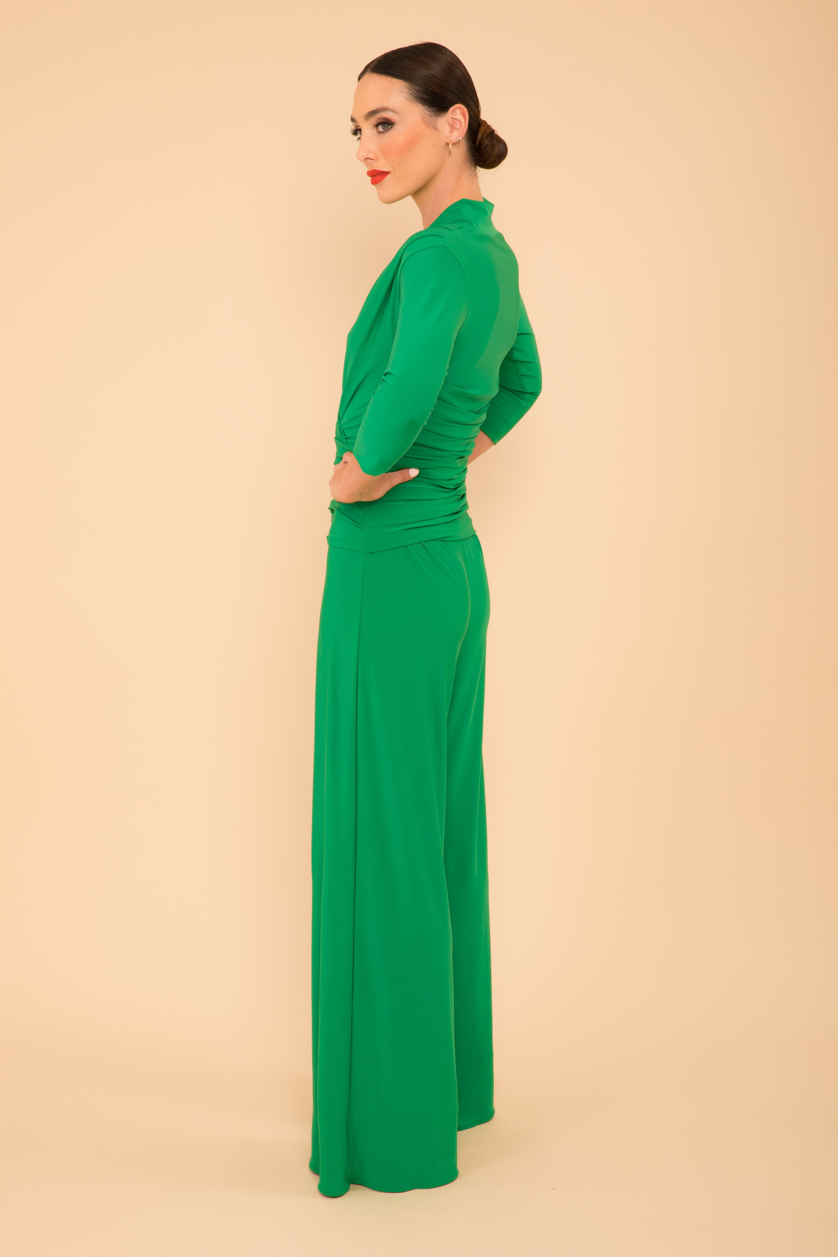 Atom Label Emerald Green Ss26 Uranium Jumpsuit