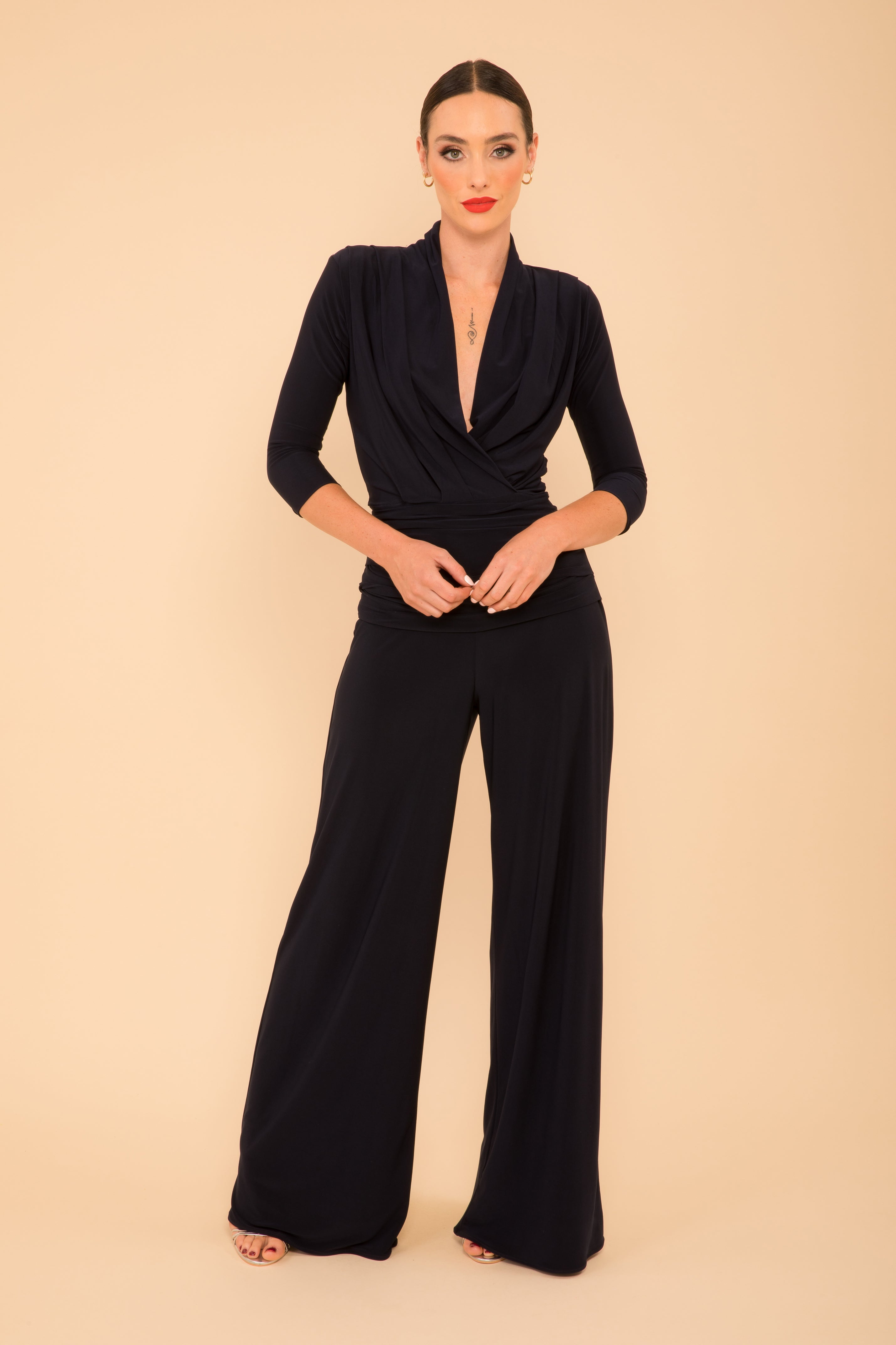 Atom Label Navy Ss26 Uranium Jumpsuit