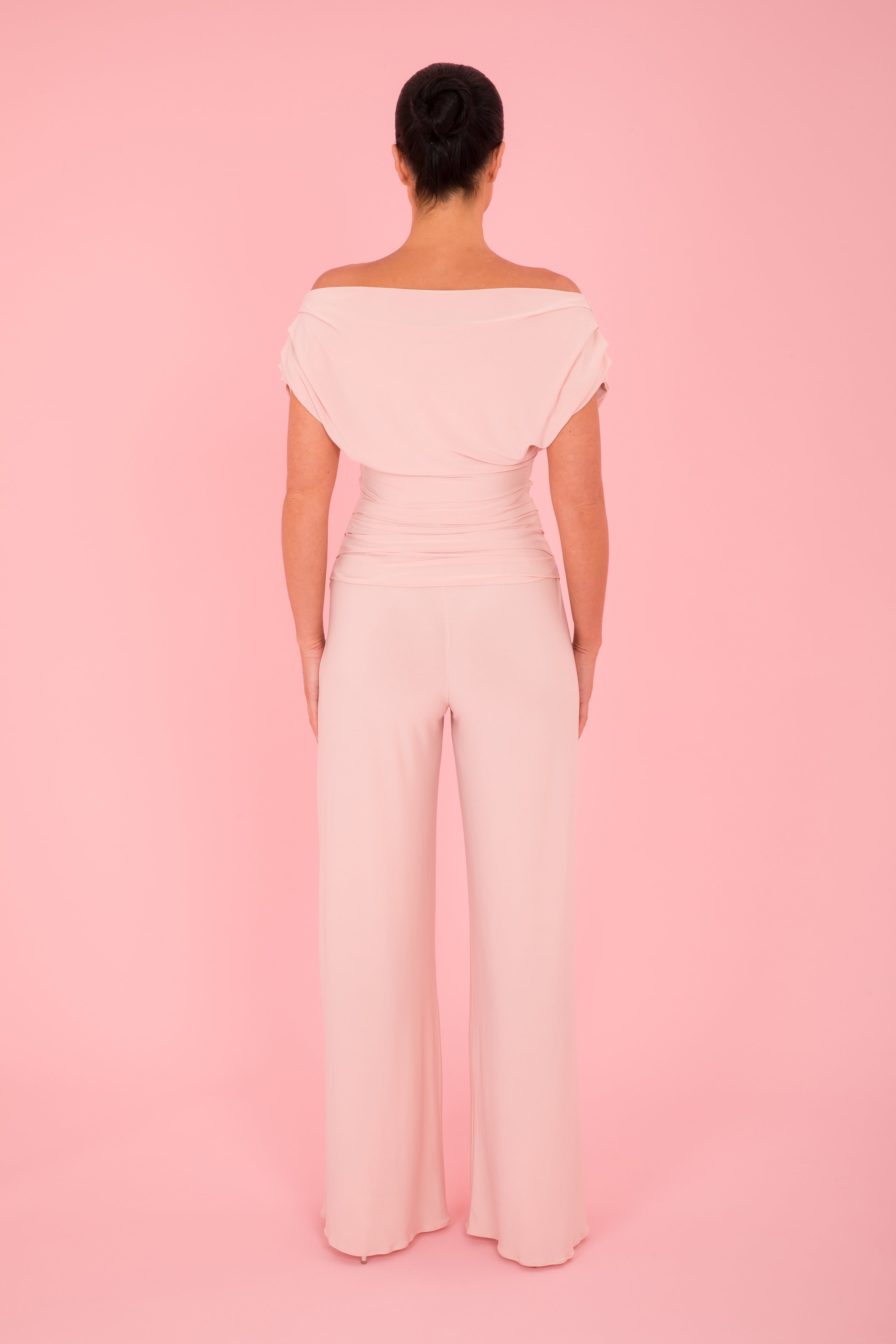 Atom Label Blush Ss26 Carbon Jumpsuit