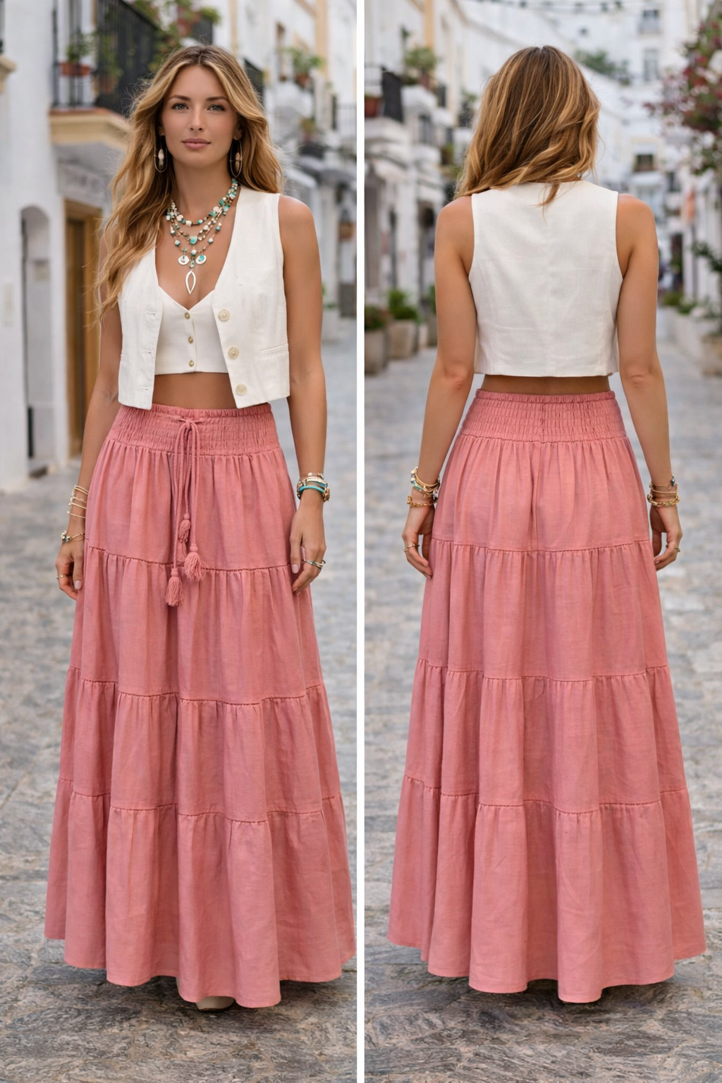 Soul Of Sita Alice Cotton Voile Long Gypsy Skirt