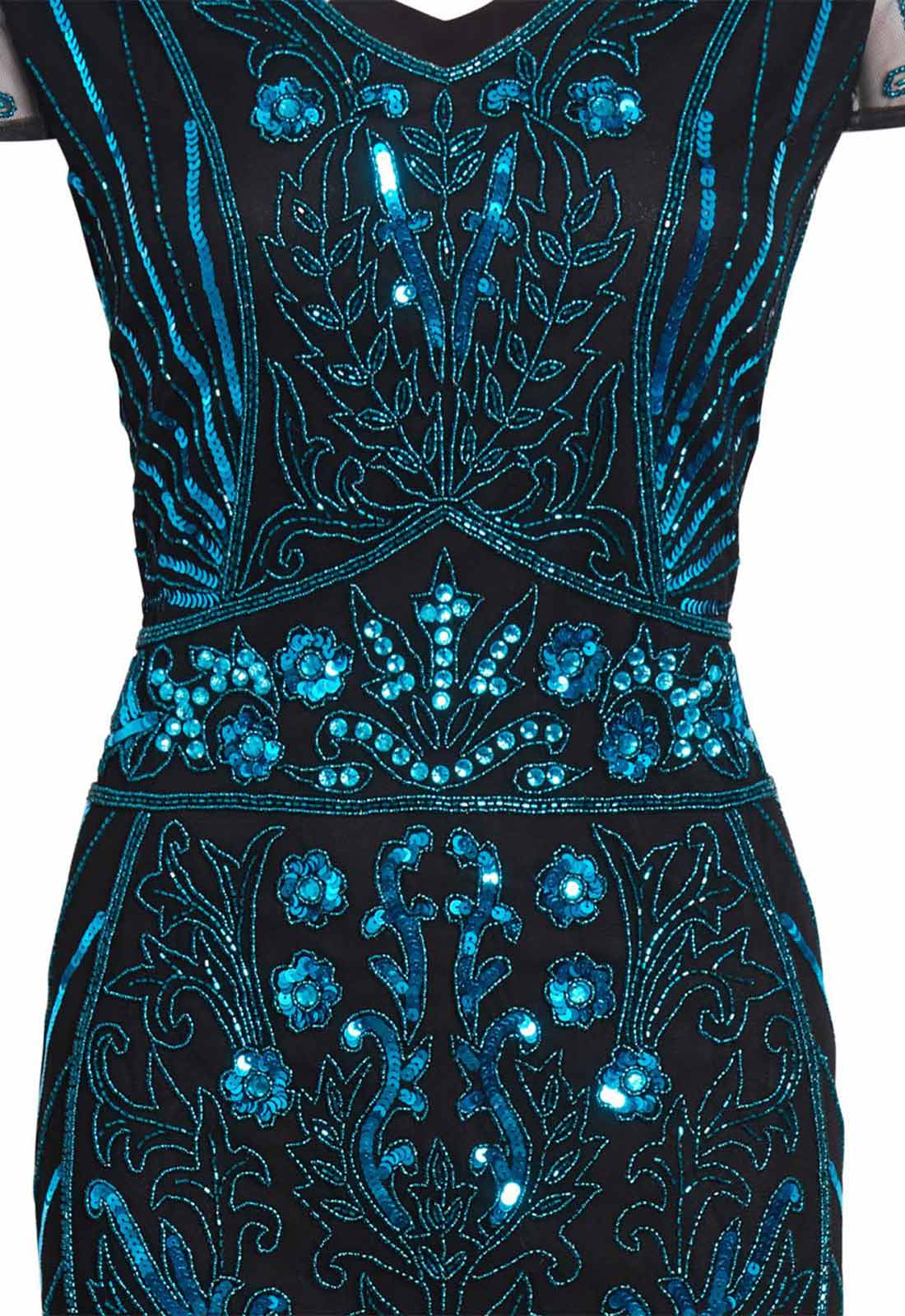 Jywal London Phillipa Blue Party Dress