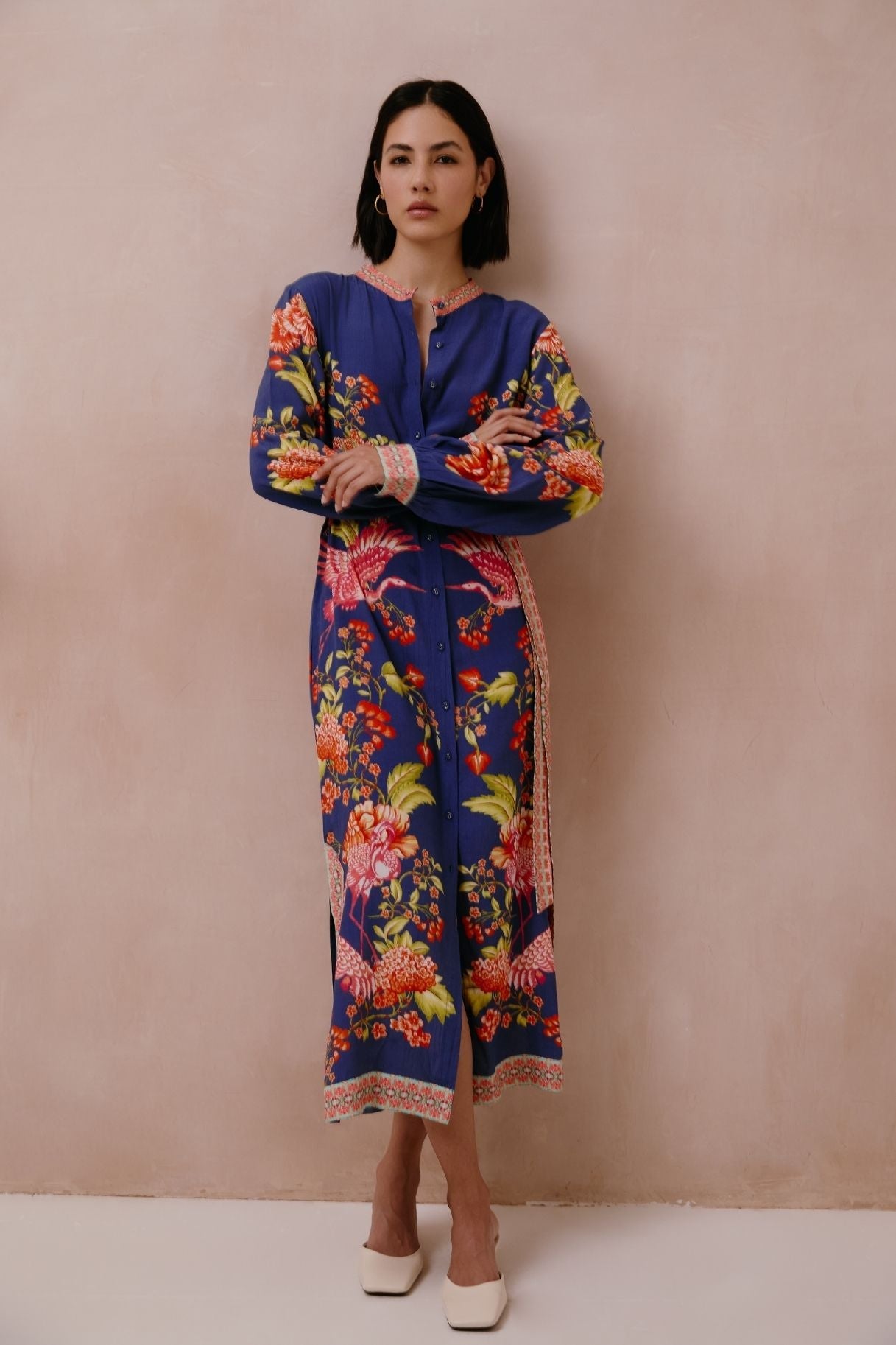 Raishma Studio Blue Kaitlyn Blue Dress