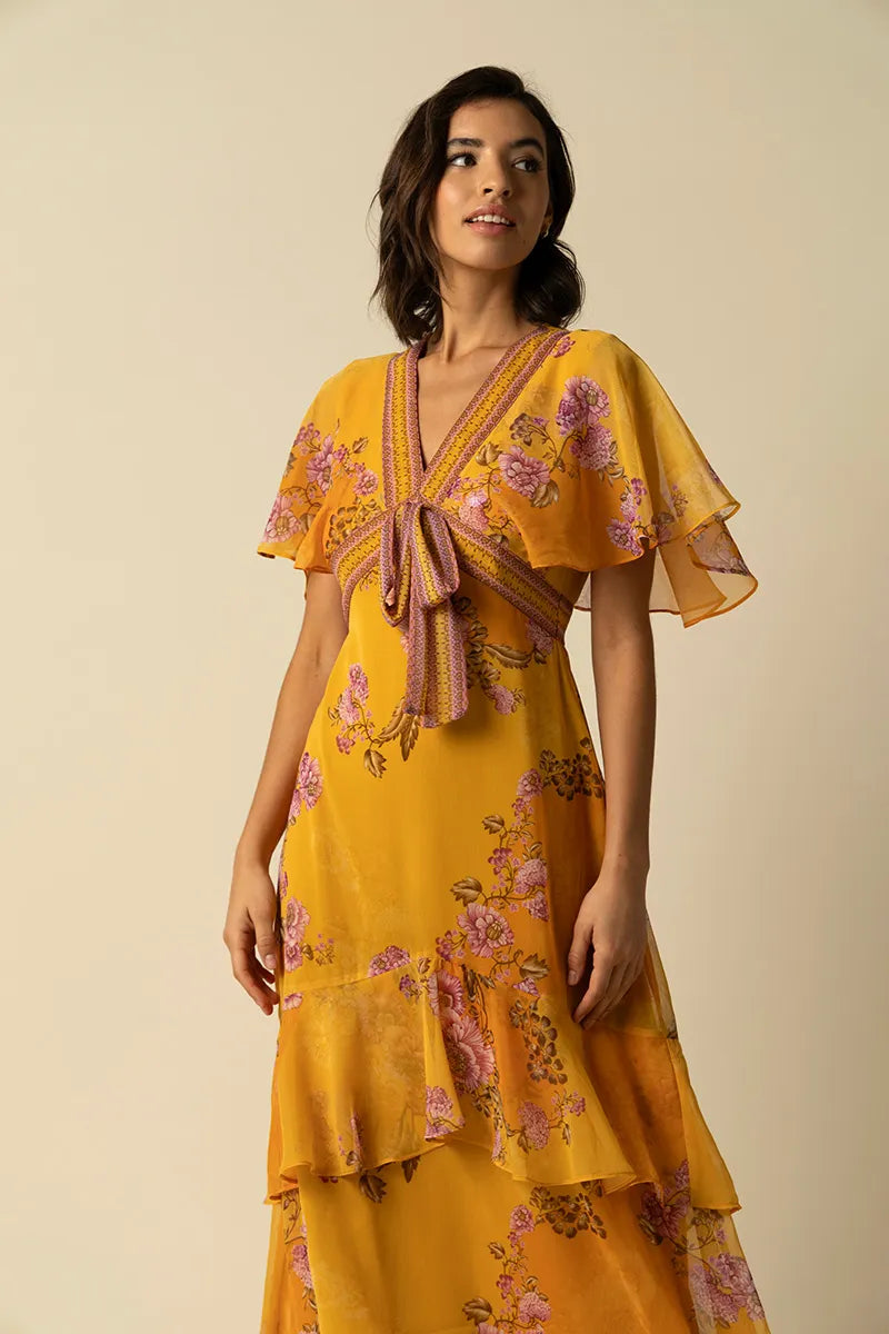 Raishma Studio Katie Yellow Dress