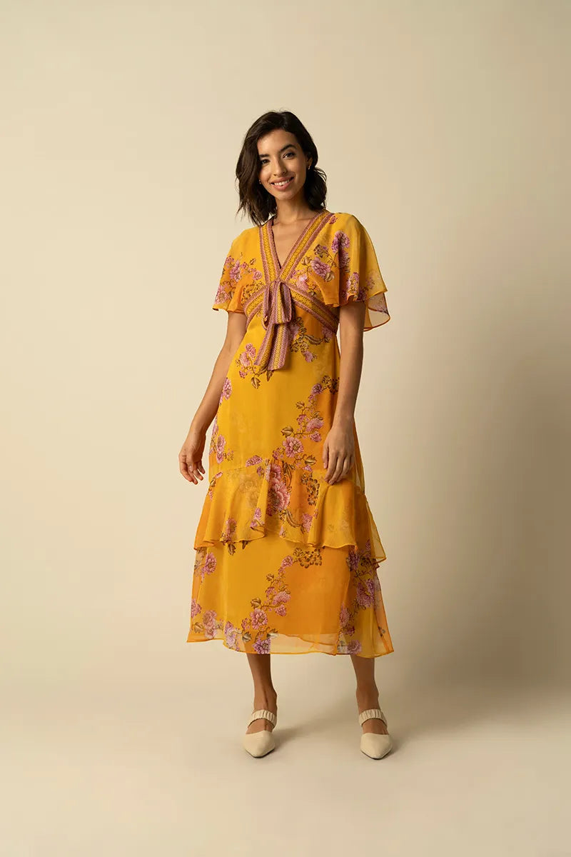 Raishma Studio Katie Yellow Dress