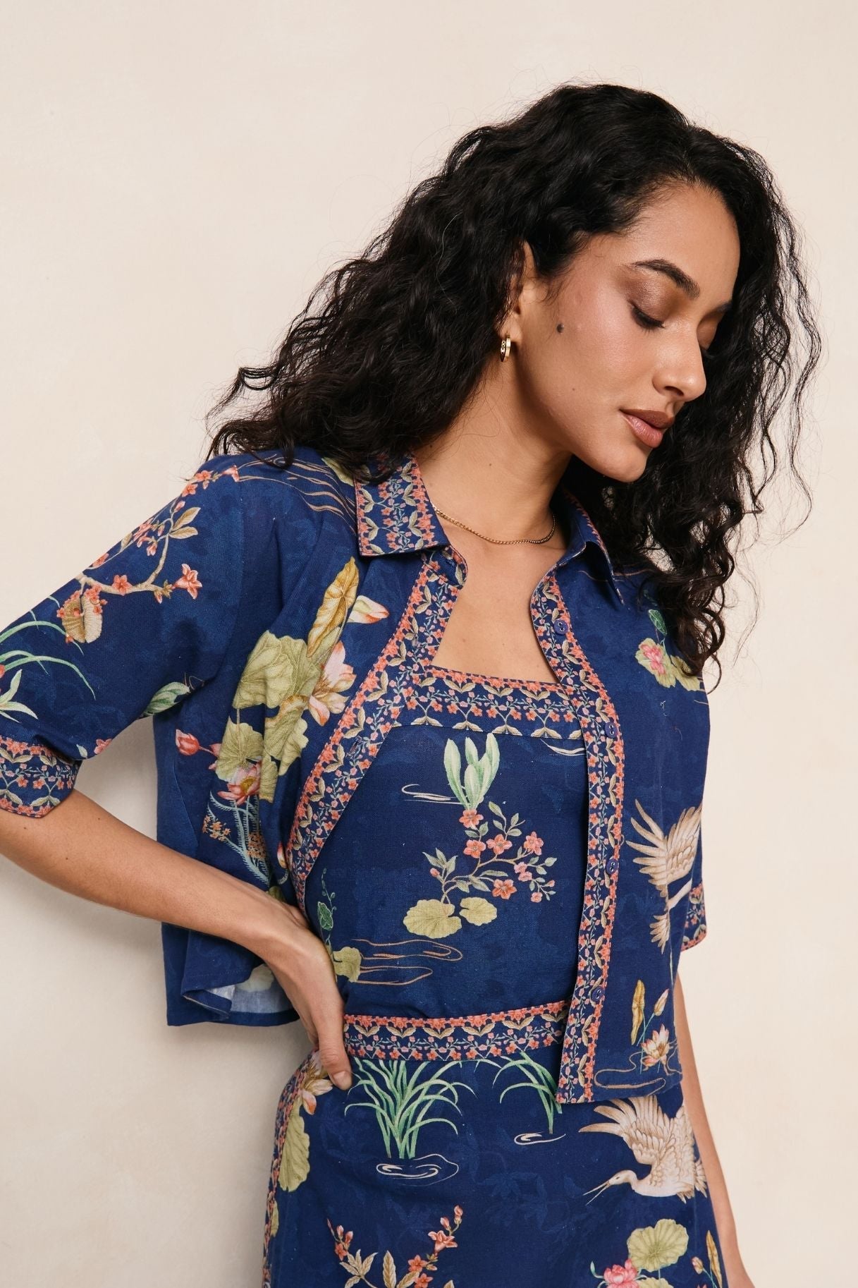 Raishma Studio Blue Kylie Shirt