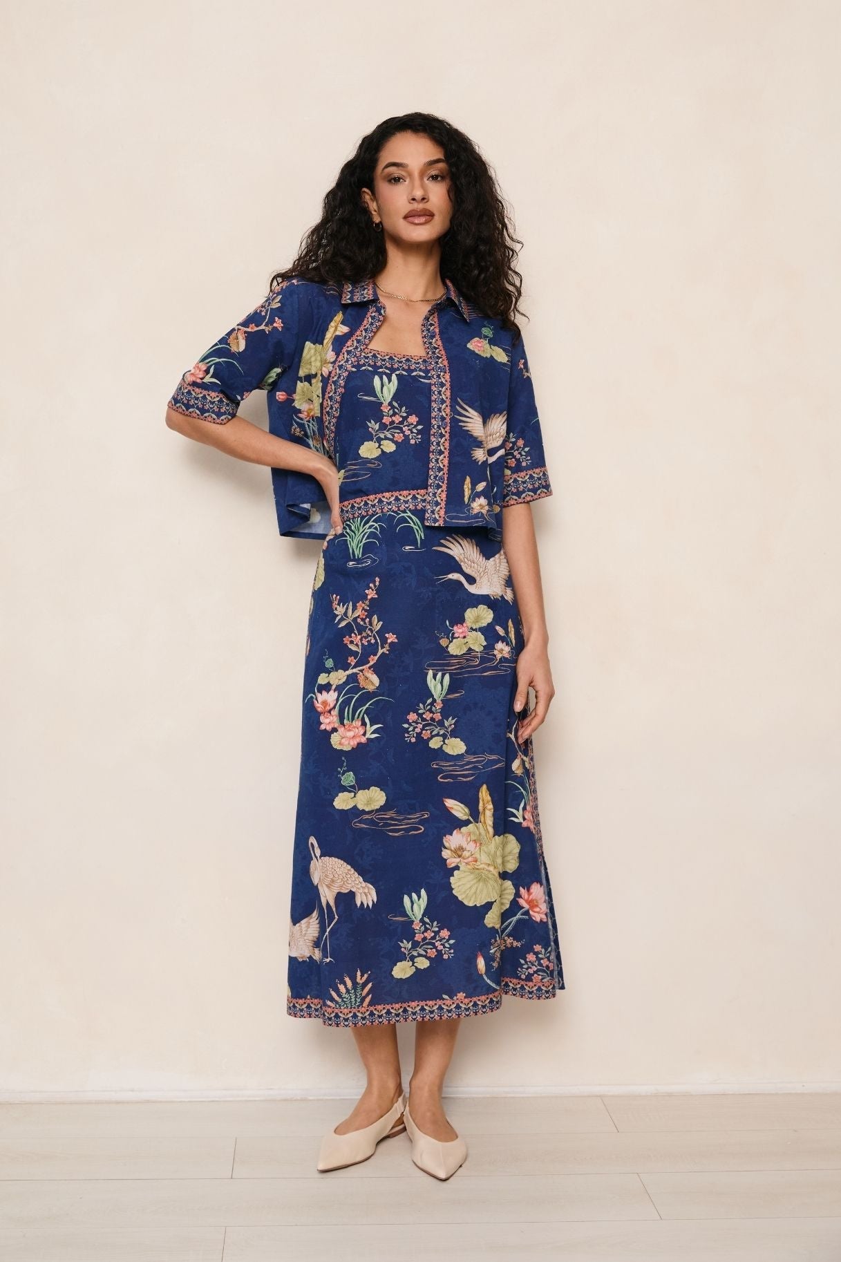 Raishma Studio Blue Kylie Shirt