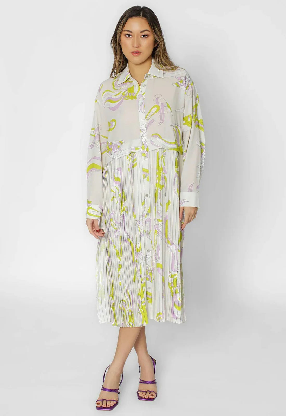 JOSH AND NICOL LIU SHIRT DRESS