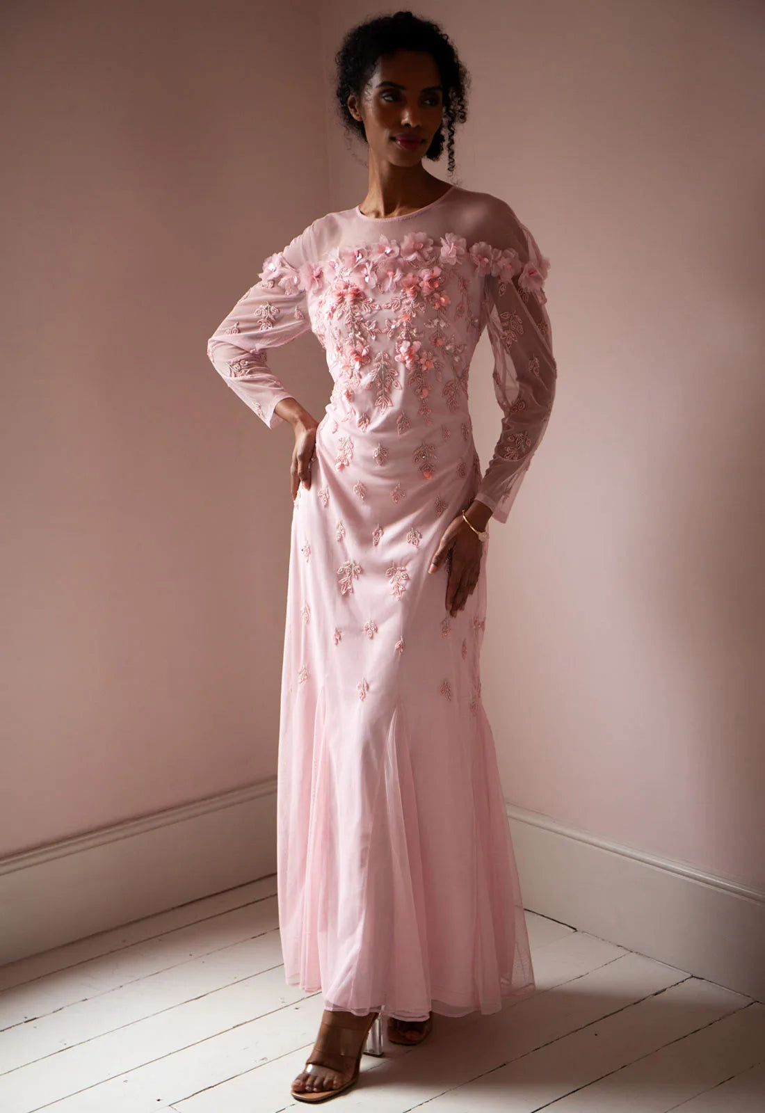 Raishma Couture Pink Maddy Gown