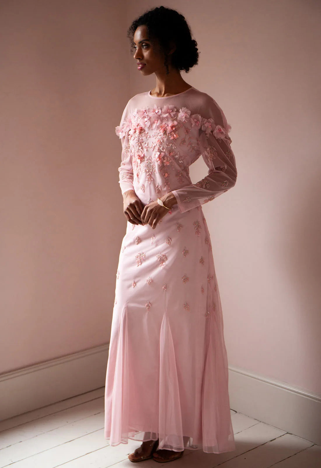 Raishma Couture Pink Maddy Gown