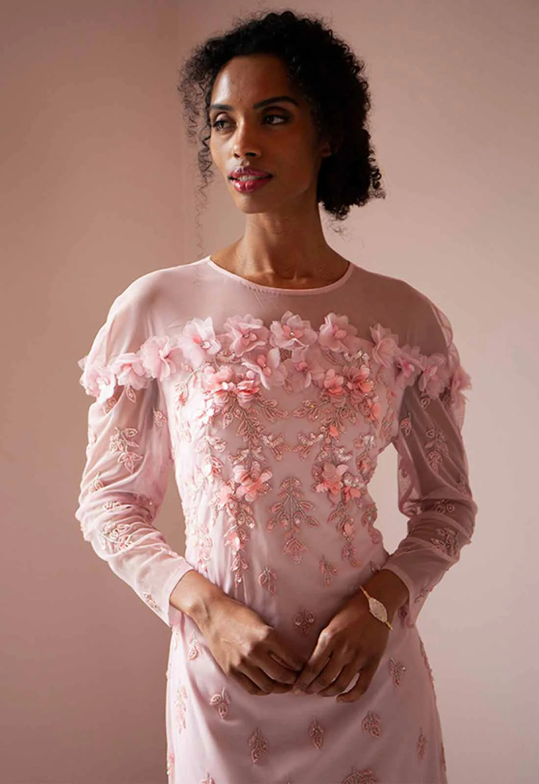 Raishma Couture Pink Maddy Gown