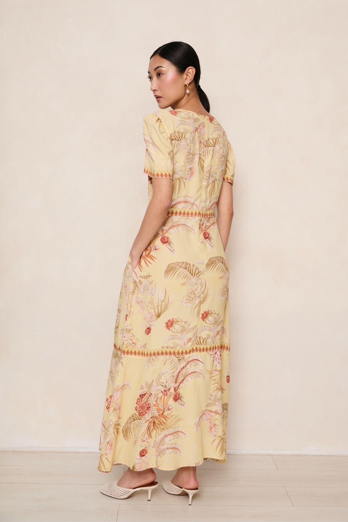 Raishma Studio Yellow Mavis Yellow Dress