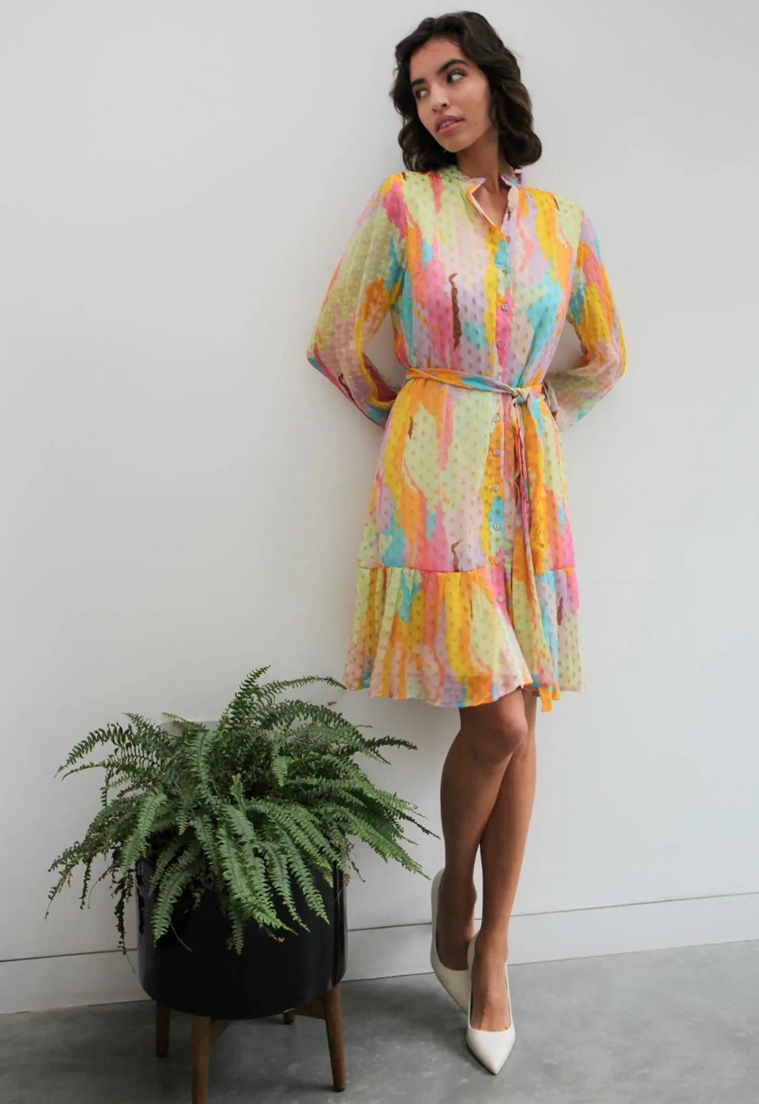 Joy's Closet Multi colour Tiffani Dress