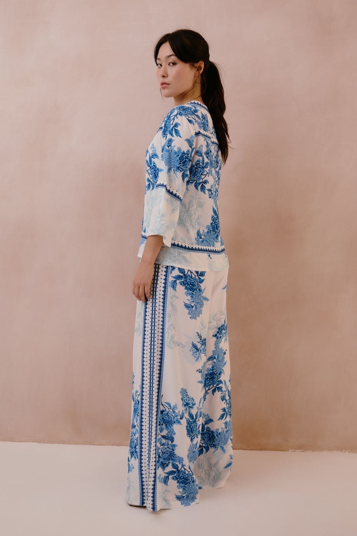 Raishma Studio Blue Myra Shirt