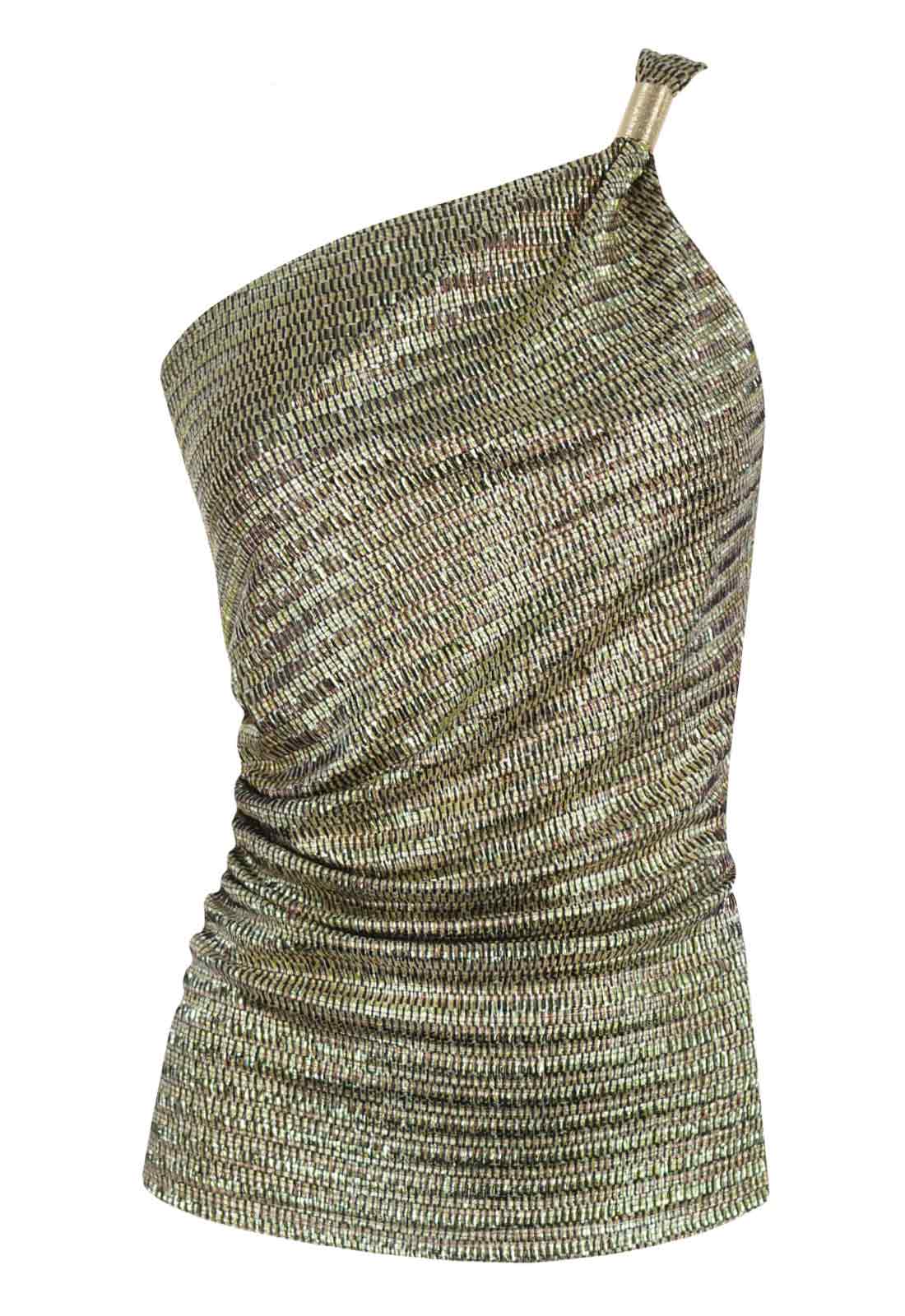 Me & Thee Name's Sake One-Shoulder Top