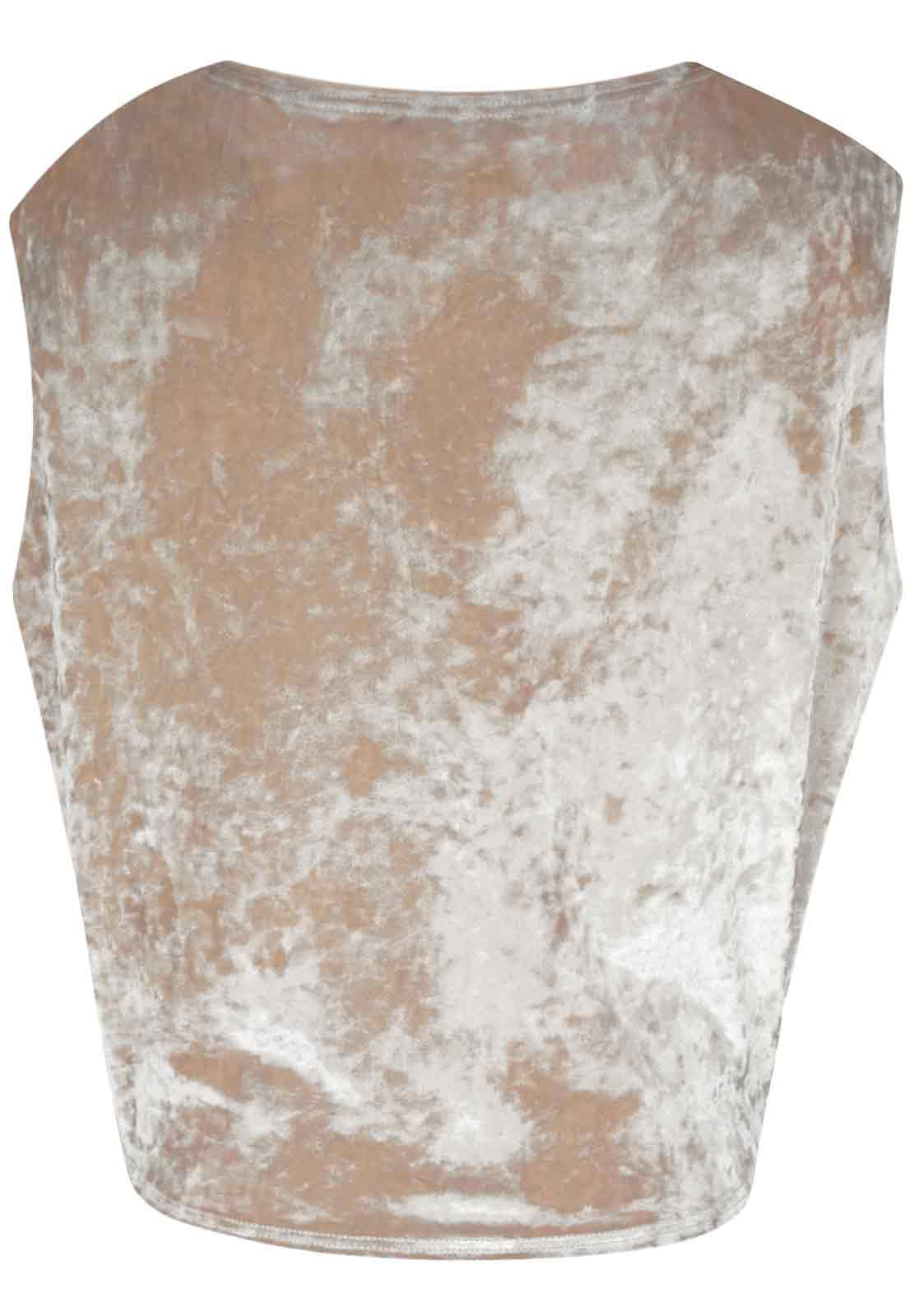 Beige and white marbled patterned top on a white background