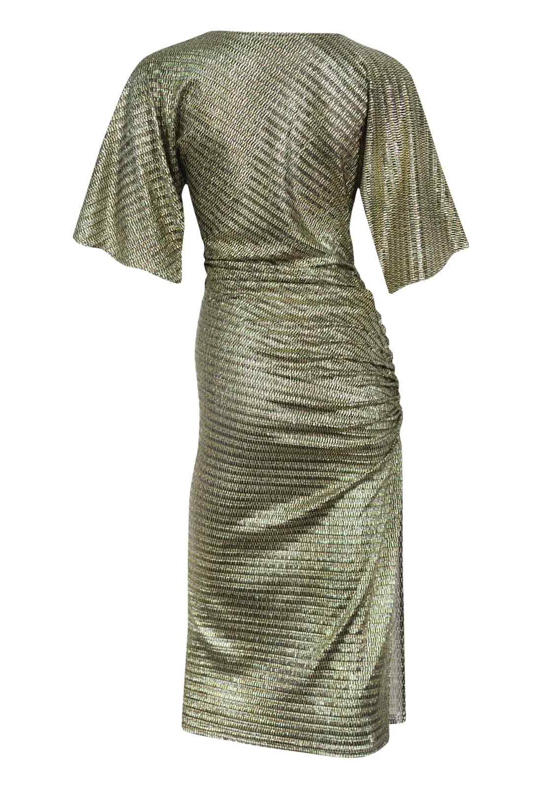 Me & Thee Gold Null And Void Dress