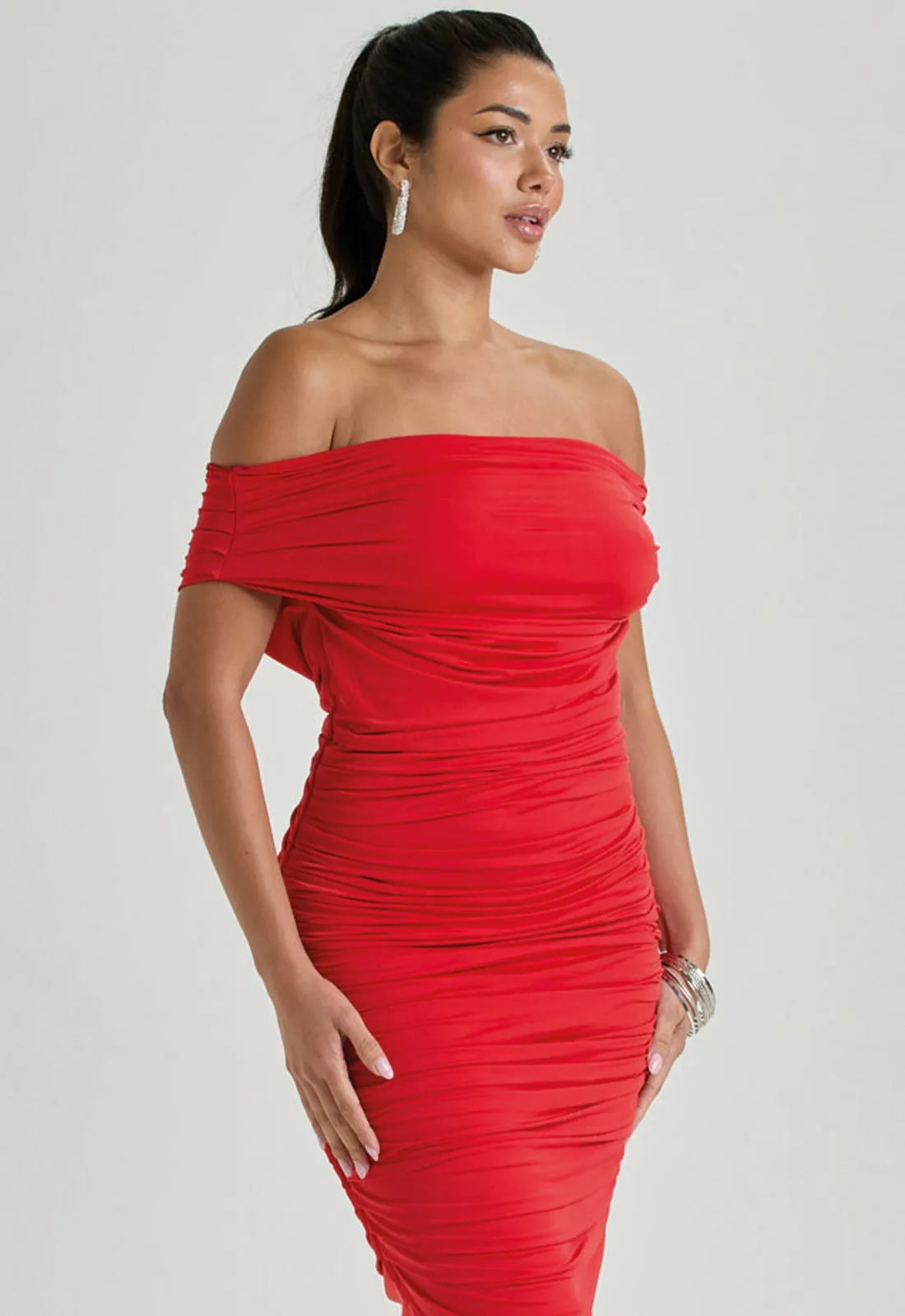 LBD Collection Red Olivia Dress