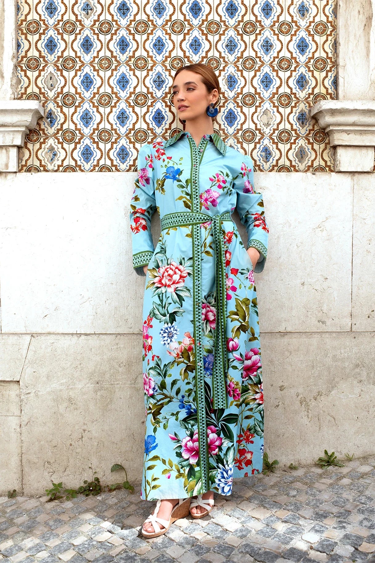 Raishma Studio Blue Olea Blue Dress