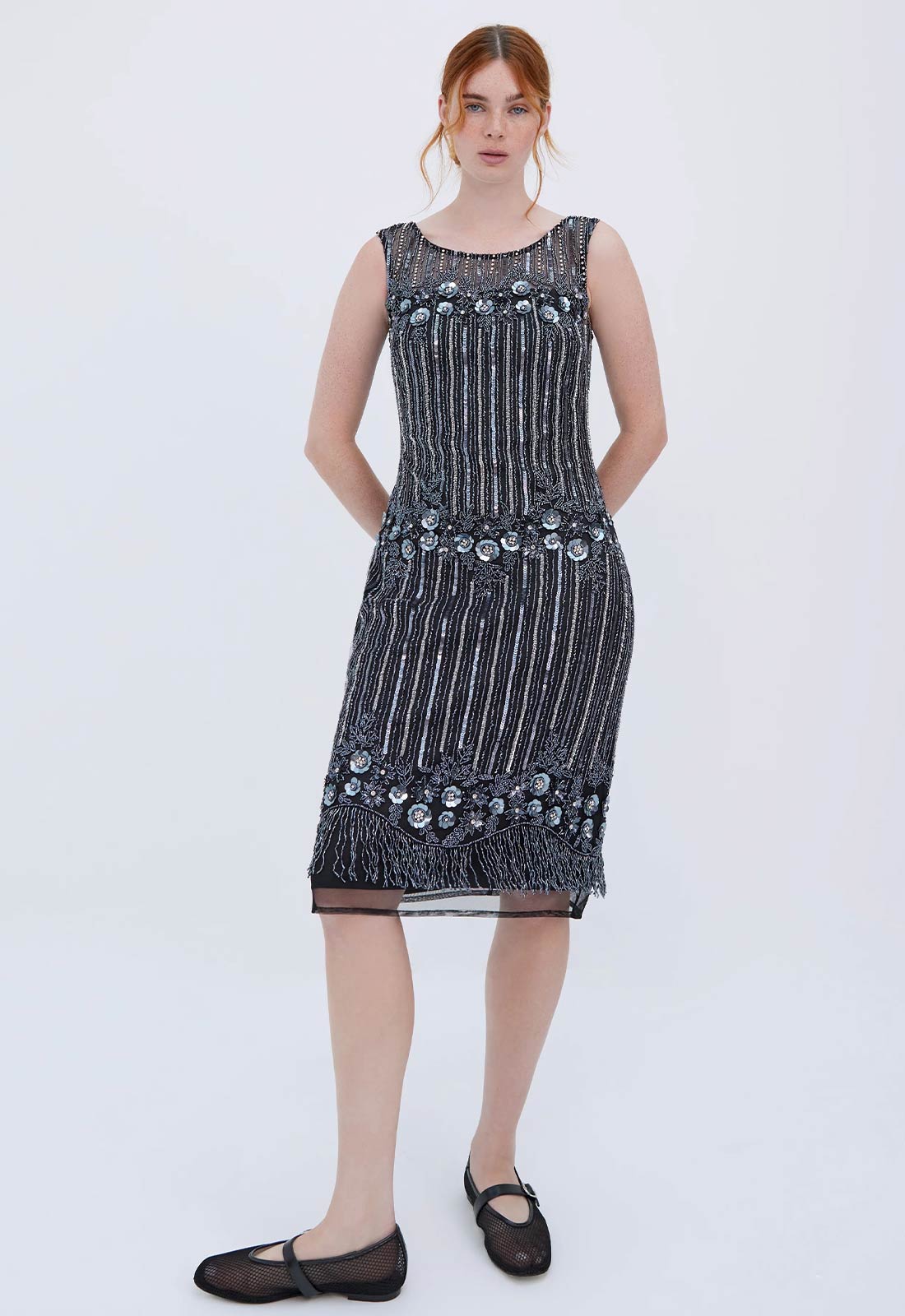 Raishma Couture Black Kara Dress