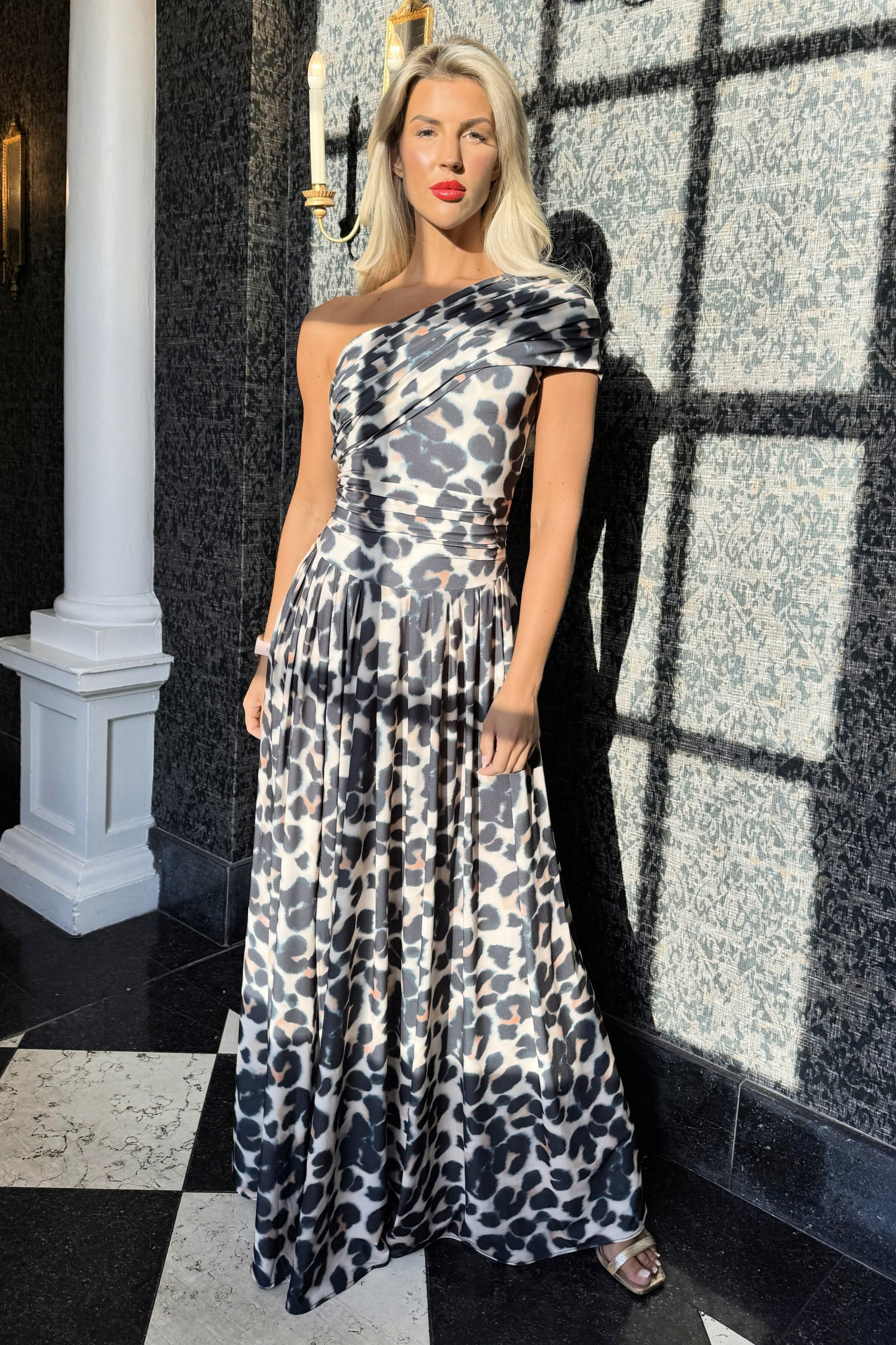 Atom Label Leopard Ss26 Rhenium Maxi